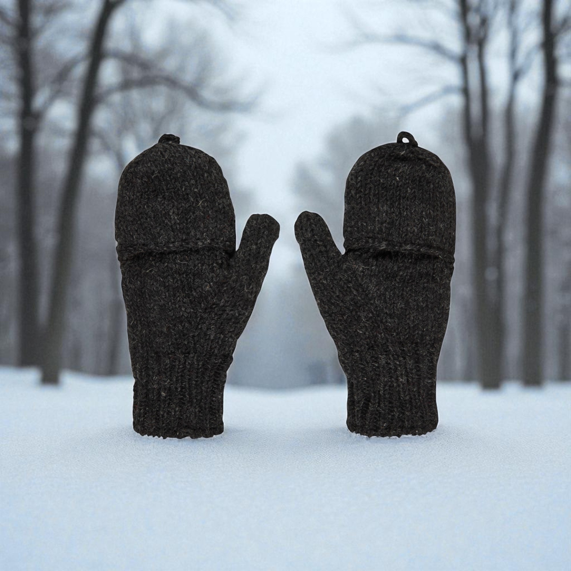 THC Klapphandschuhe 509 anthrazit 5