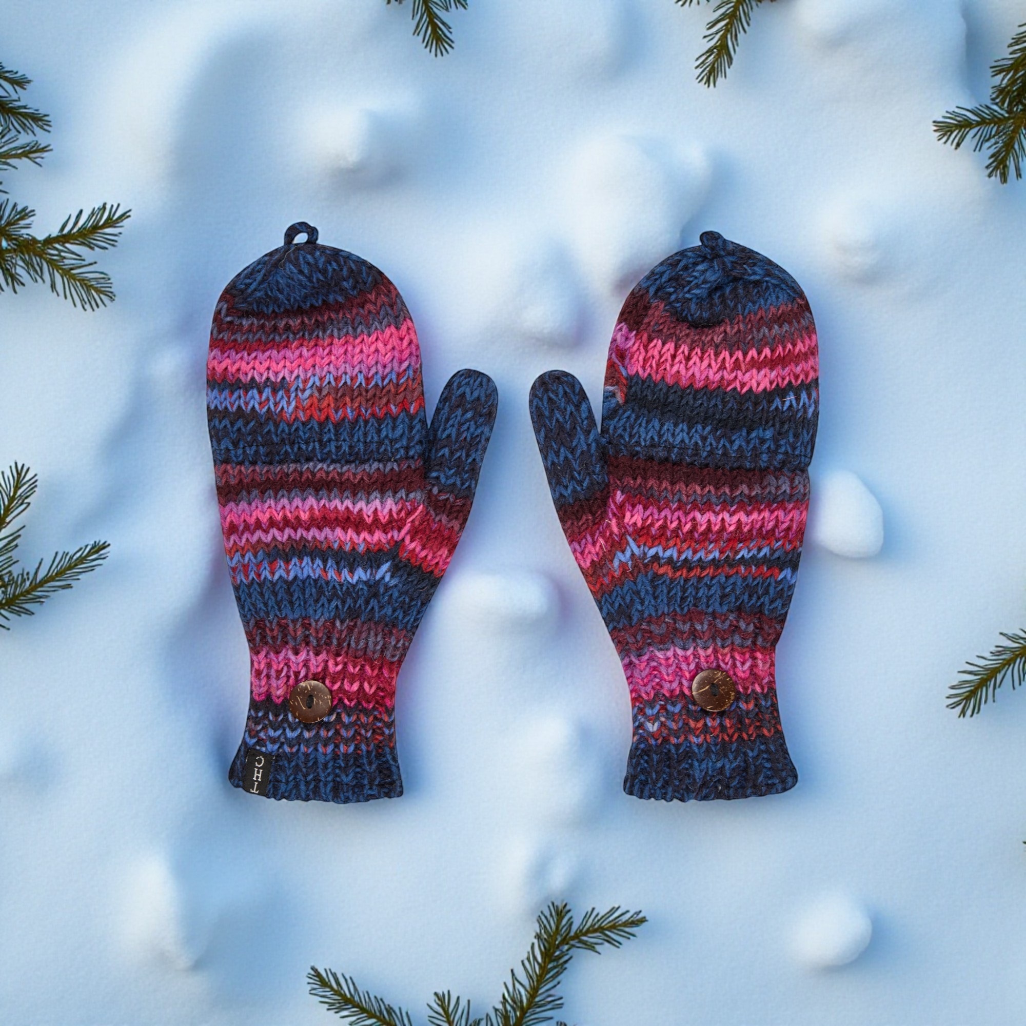 THC Klapphandschuhe 805 bunt 5