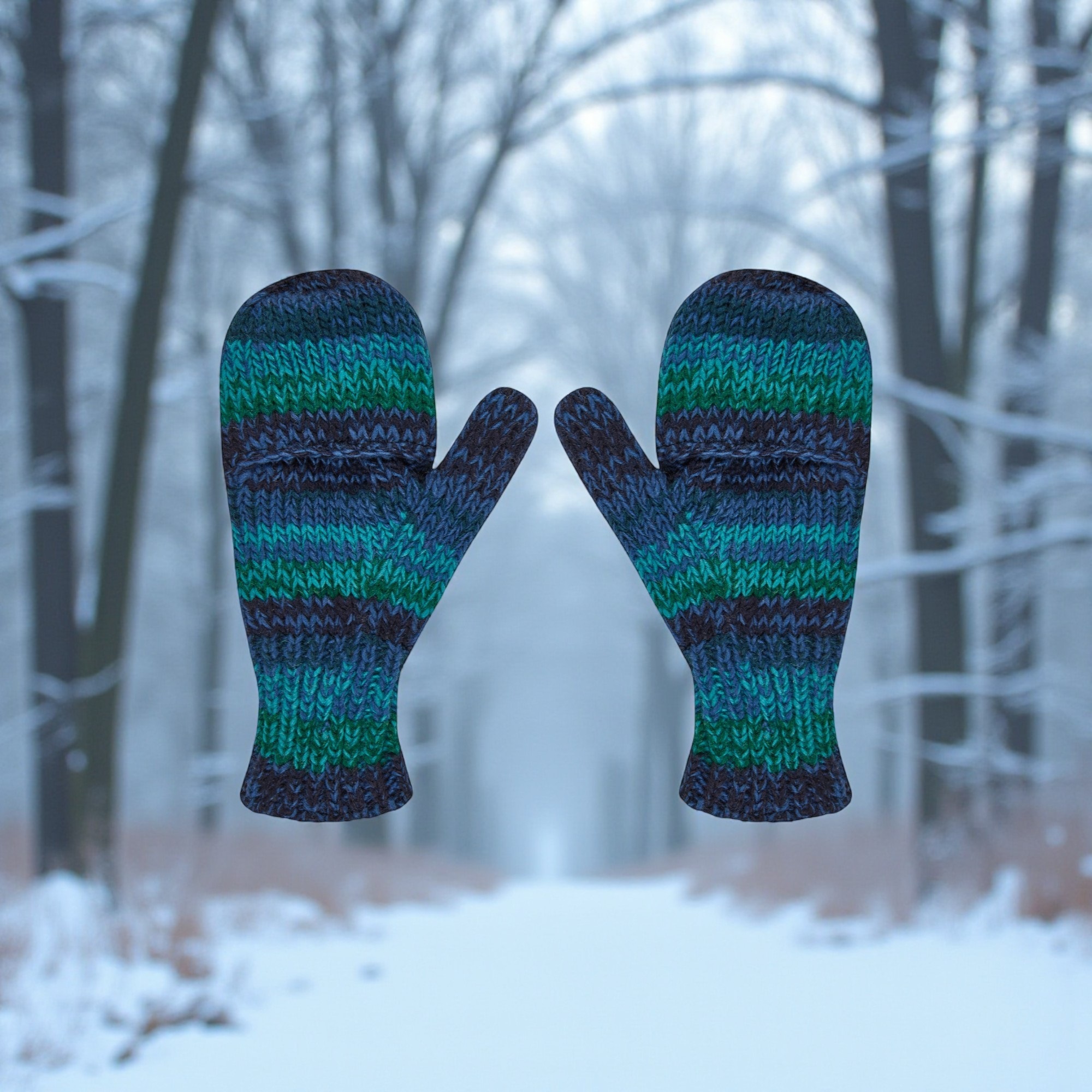 THC Klapphandschuhe 806 blau 4