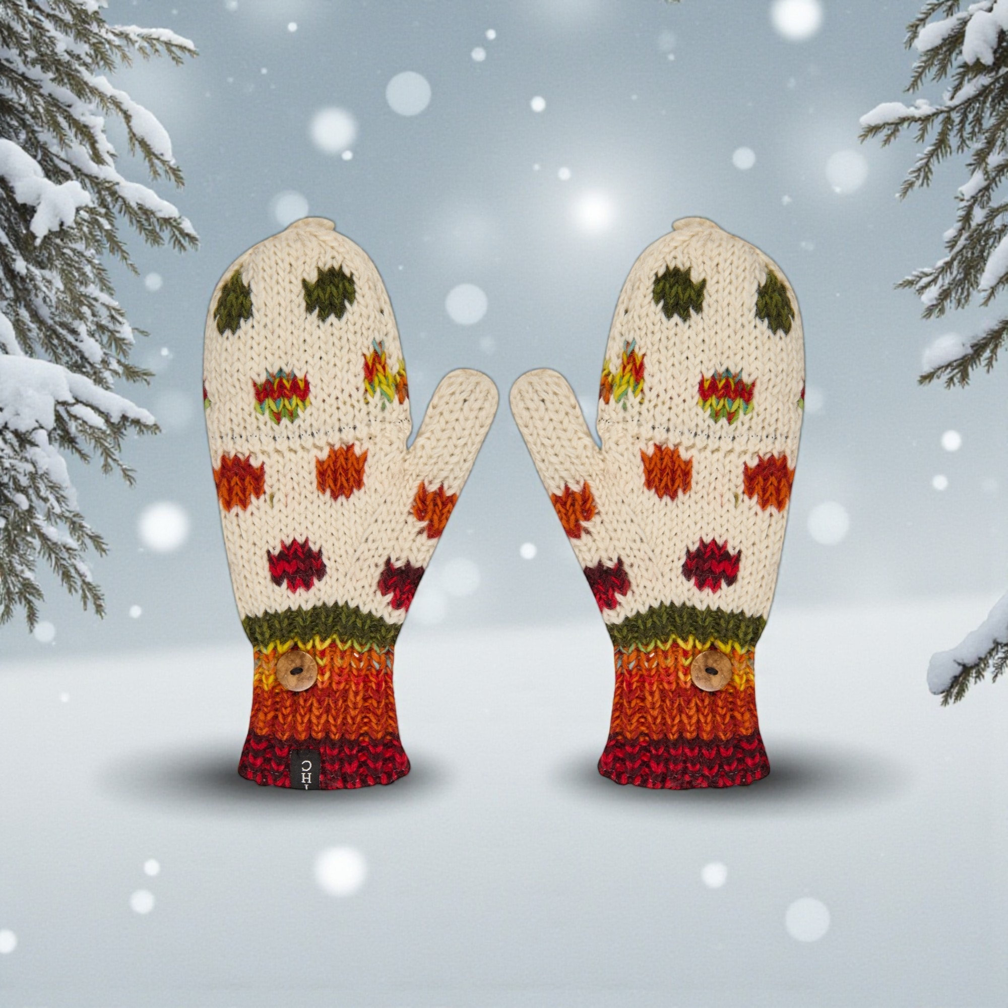 THC Klapphandschuhe 840 gepunktet 4