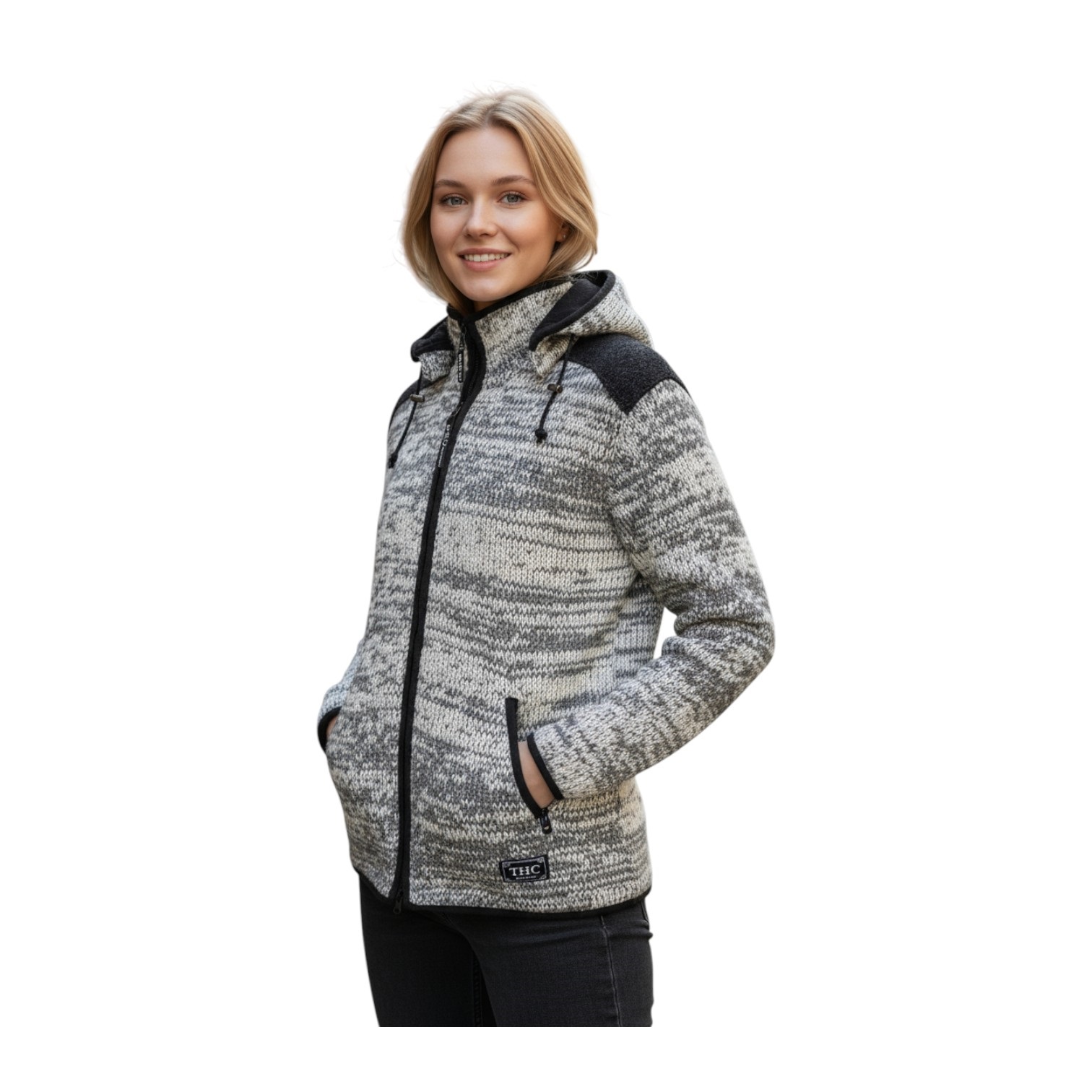 THC Strickjacke 812 beige 7