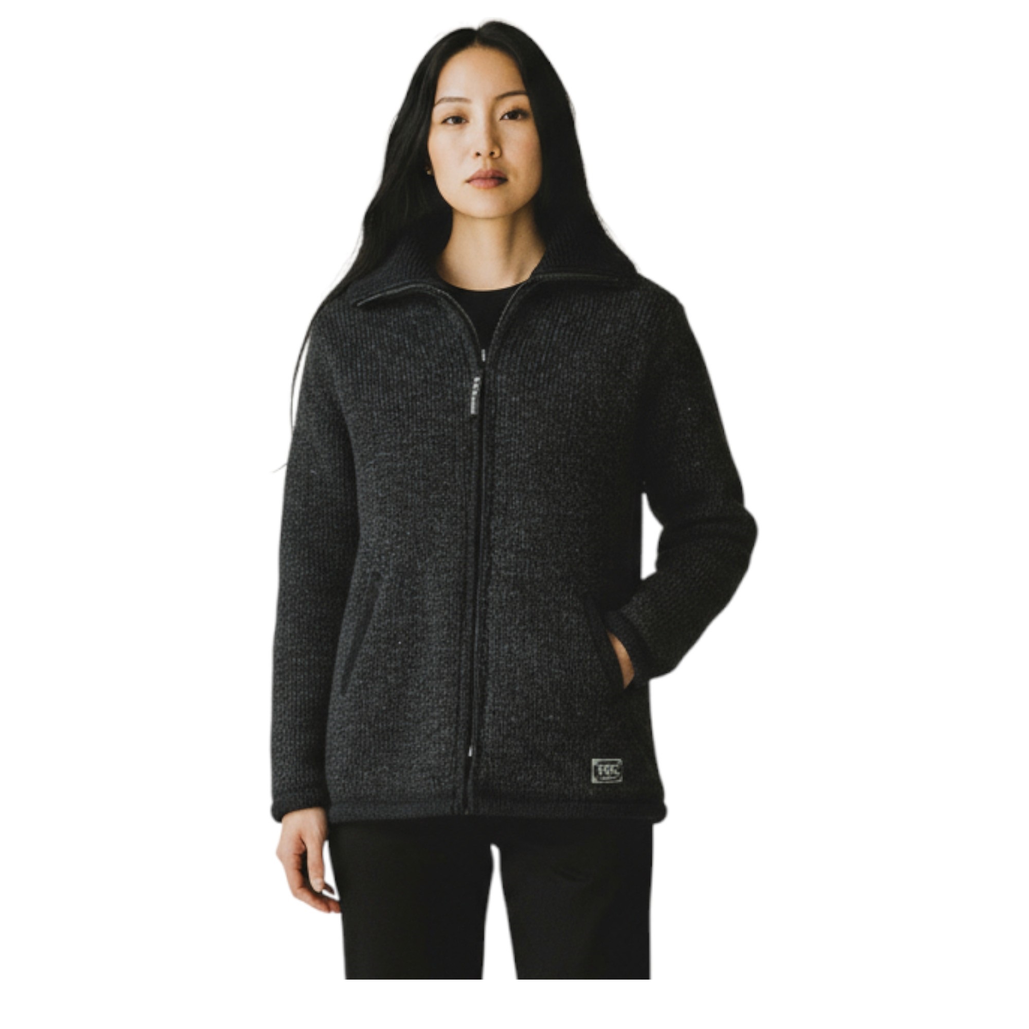 THC Strickmantel 901 anthrazit 7