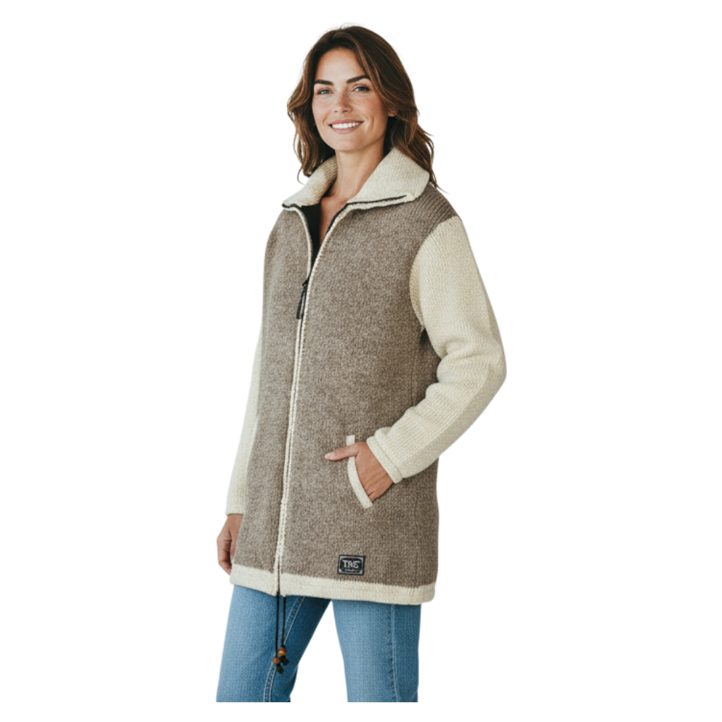 THC Strickmantel 902 beige 6