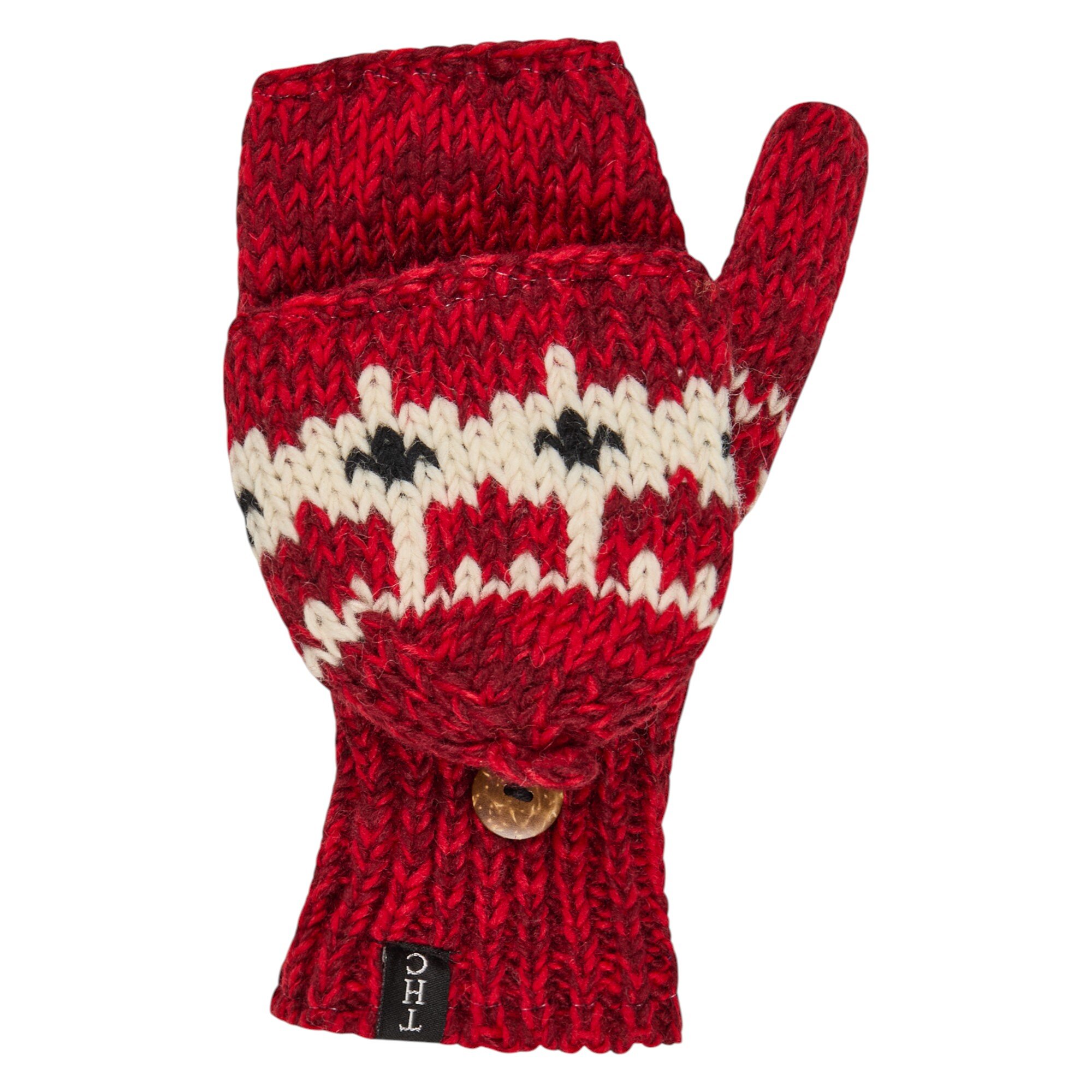 THC Klapphandschuhe 601 Norweger rot 3