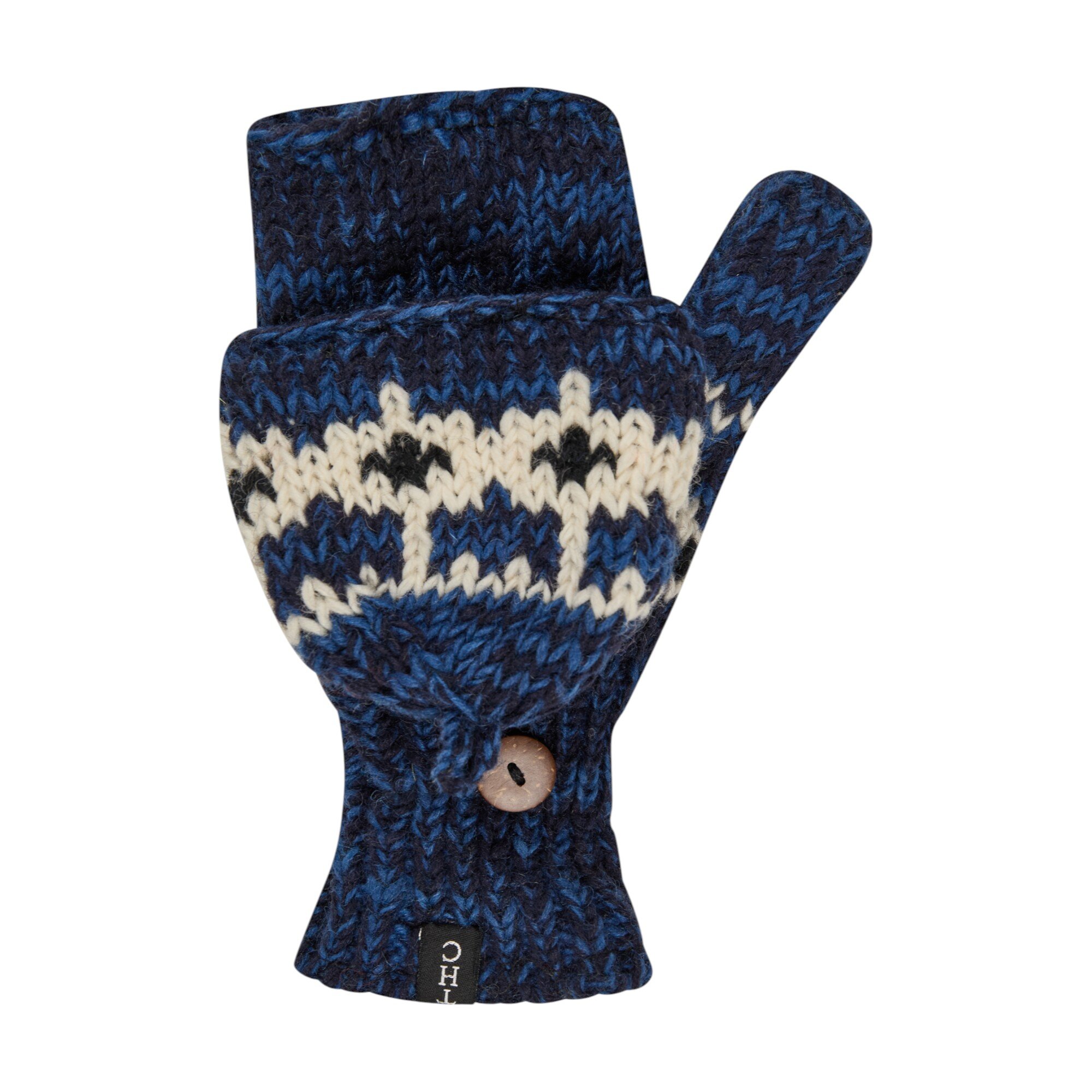 THC Klapphandschuhe 605 Norweger blau 3