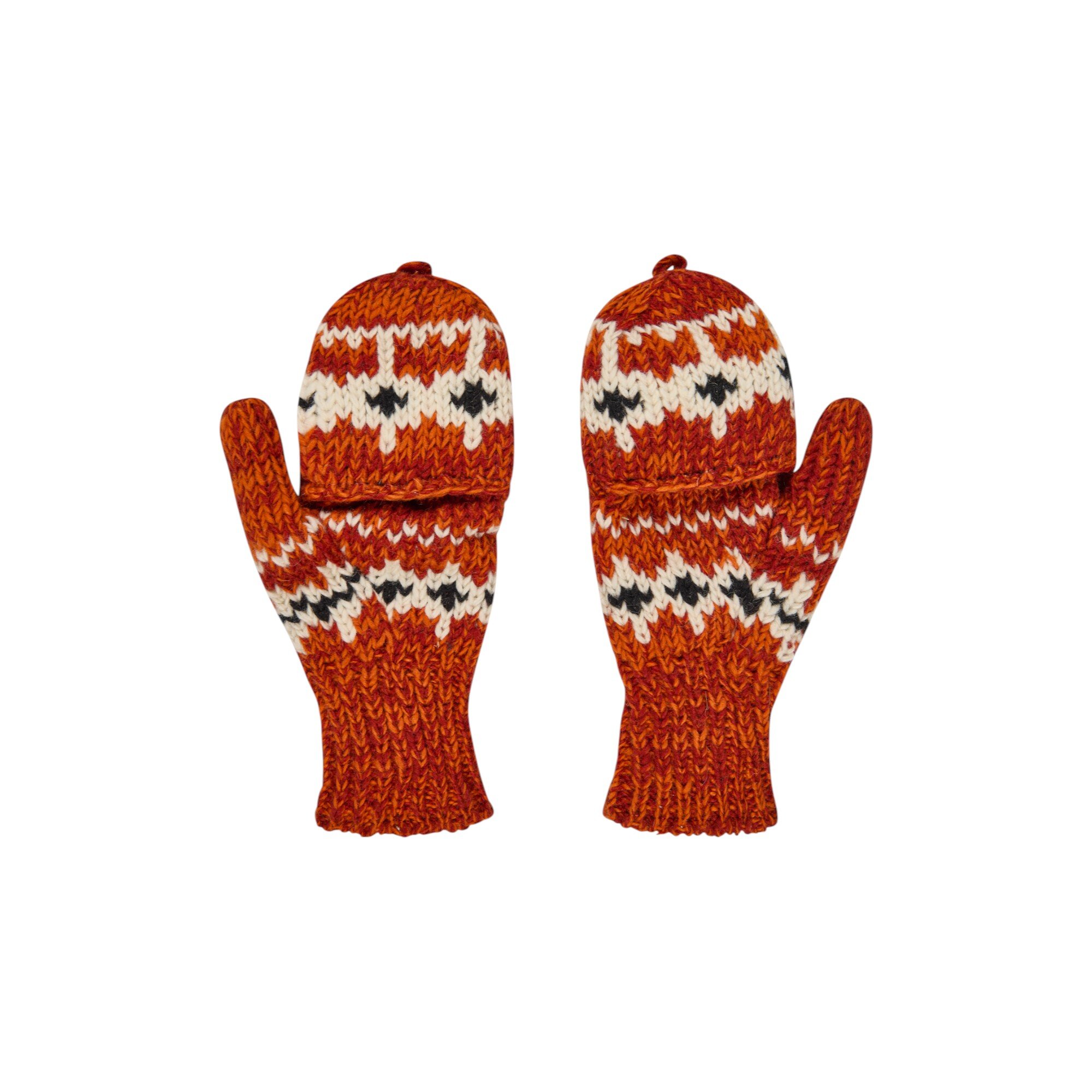 THC Klapphandschuhe 619 Norweger orange