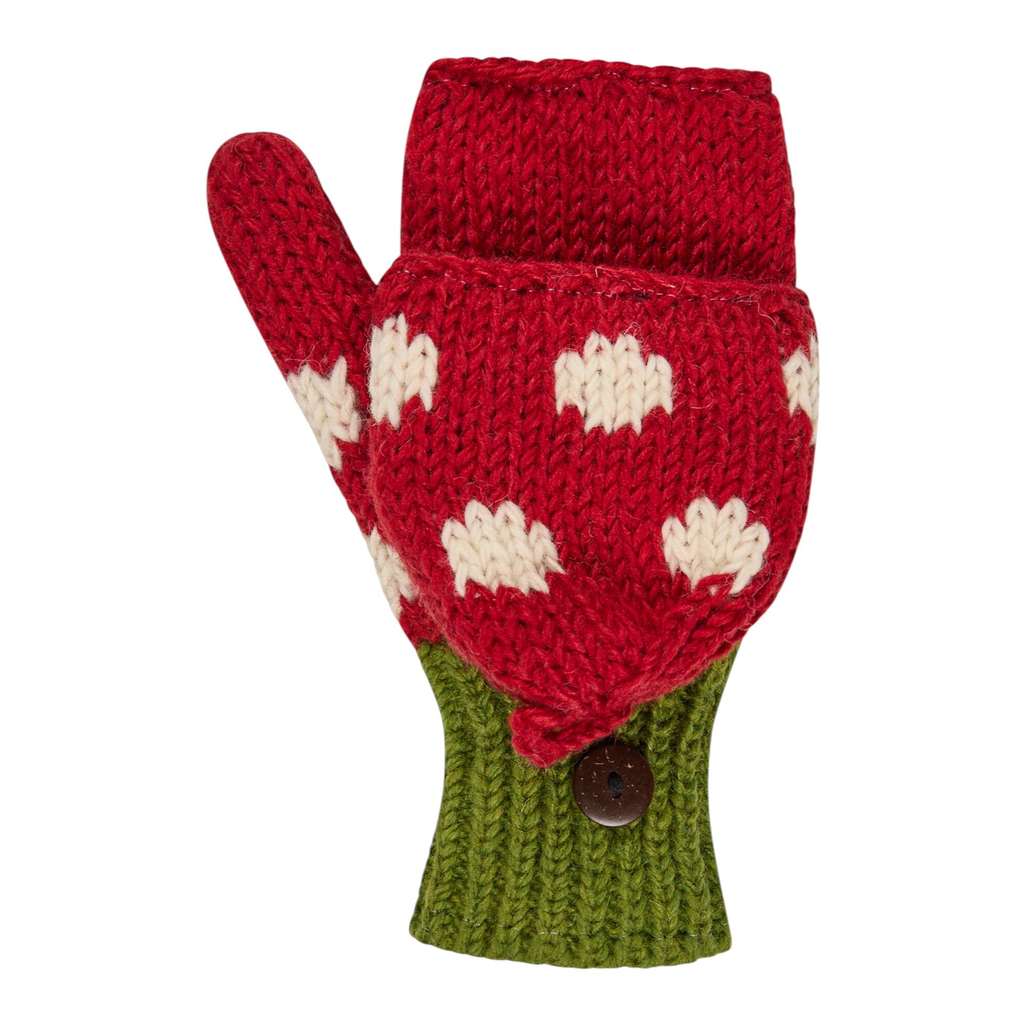 THC Klapphandschuhe 841 gepunktet 3