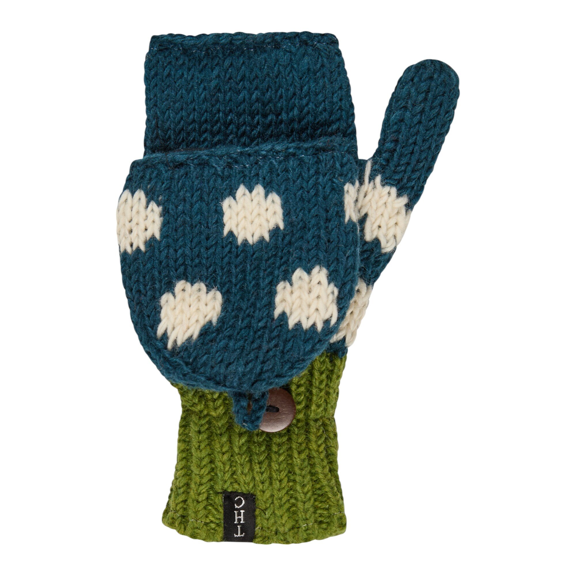 THC Klapphandschuhe 842 gepunktet 3