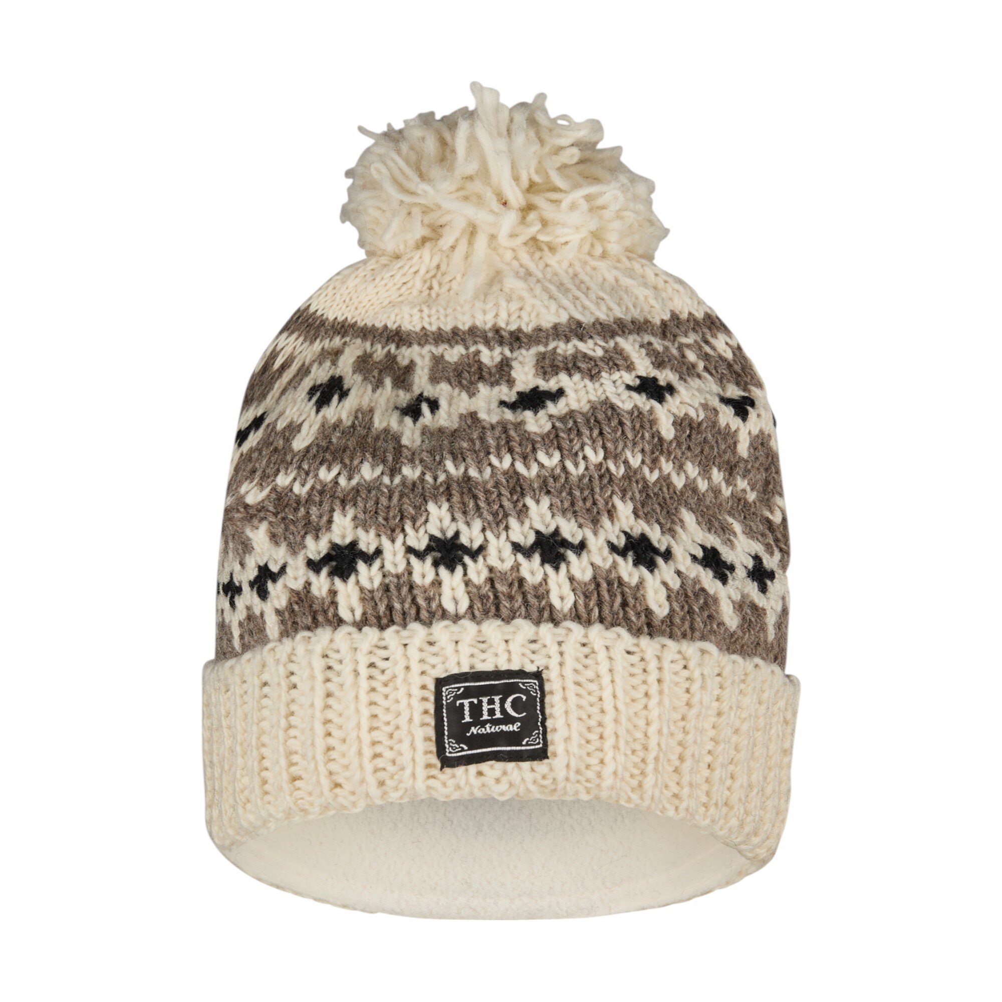 THC Schafwoll Pudelmütze 507