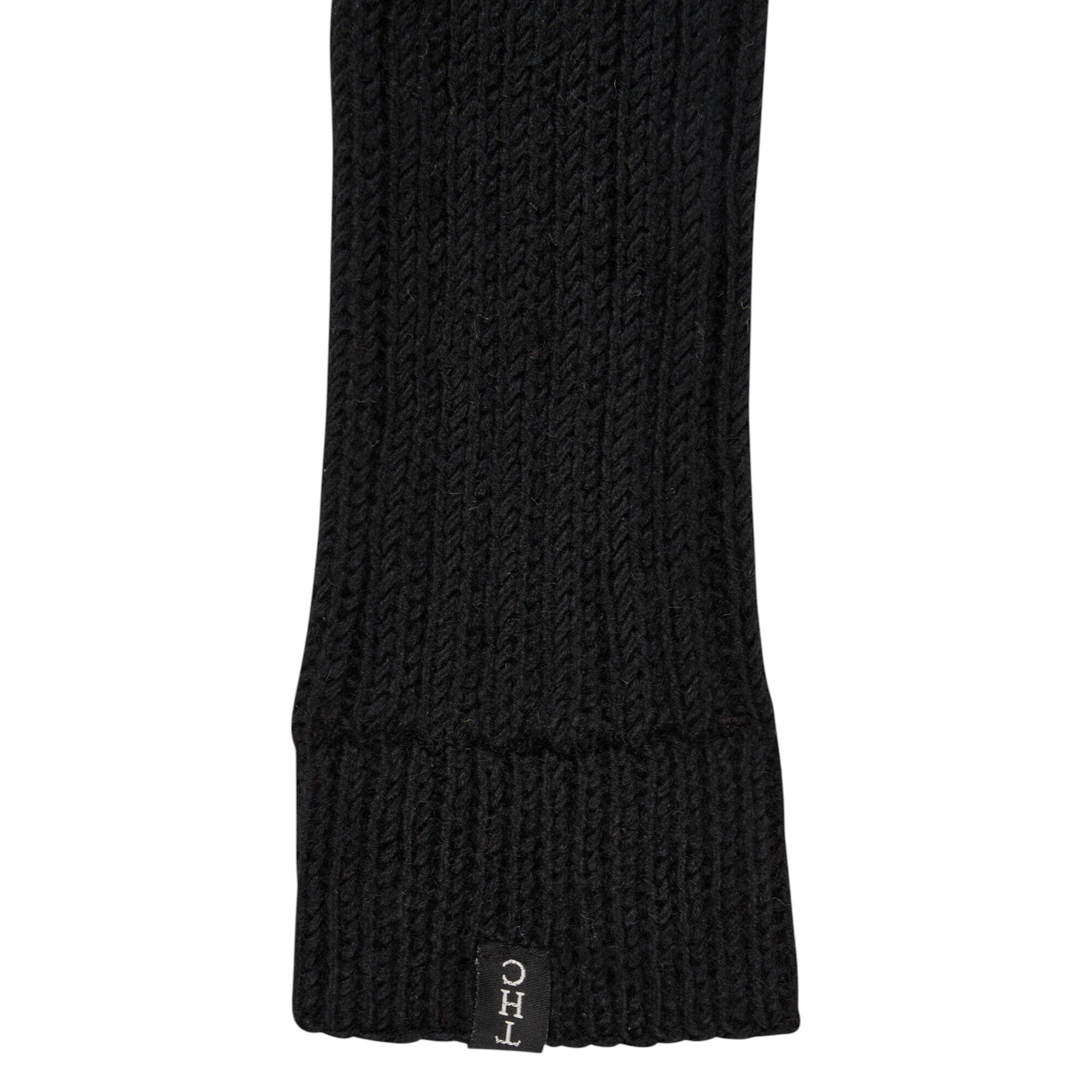 THC Schafwoll Stulpen schwarz 3