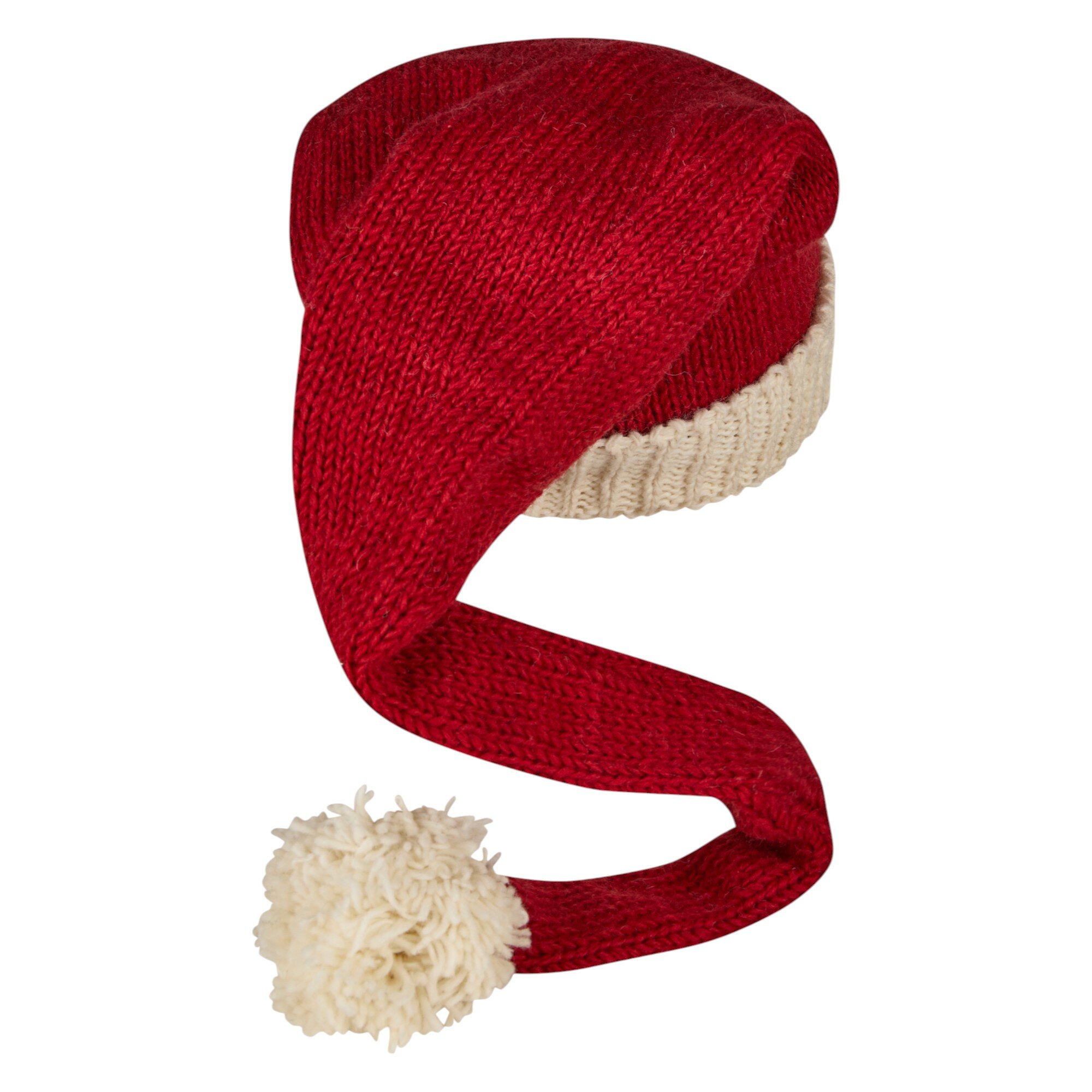 THC Schafwoll Zipfelmütze 600 rot 3