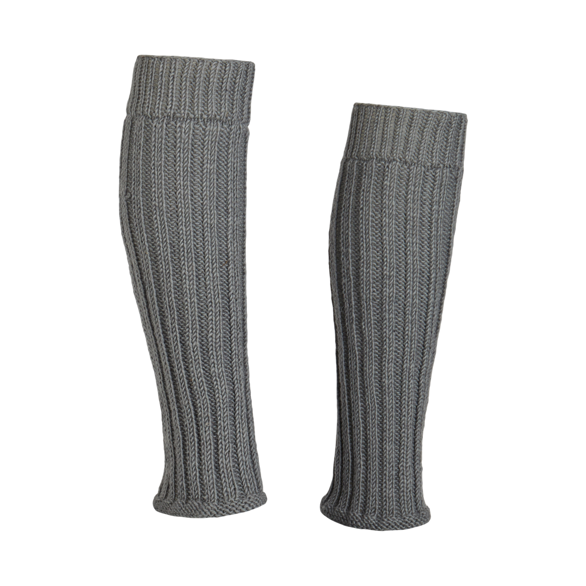 THC Schafwoll Stulpen grau 3