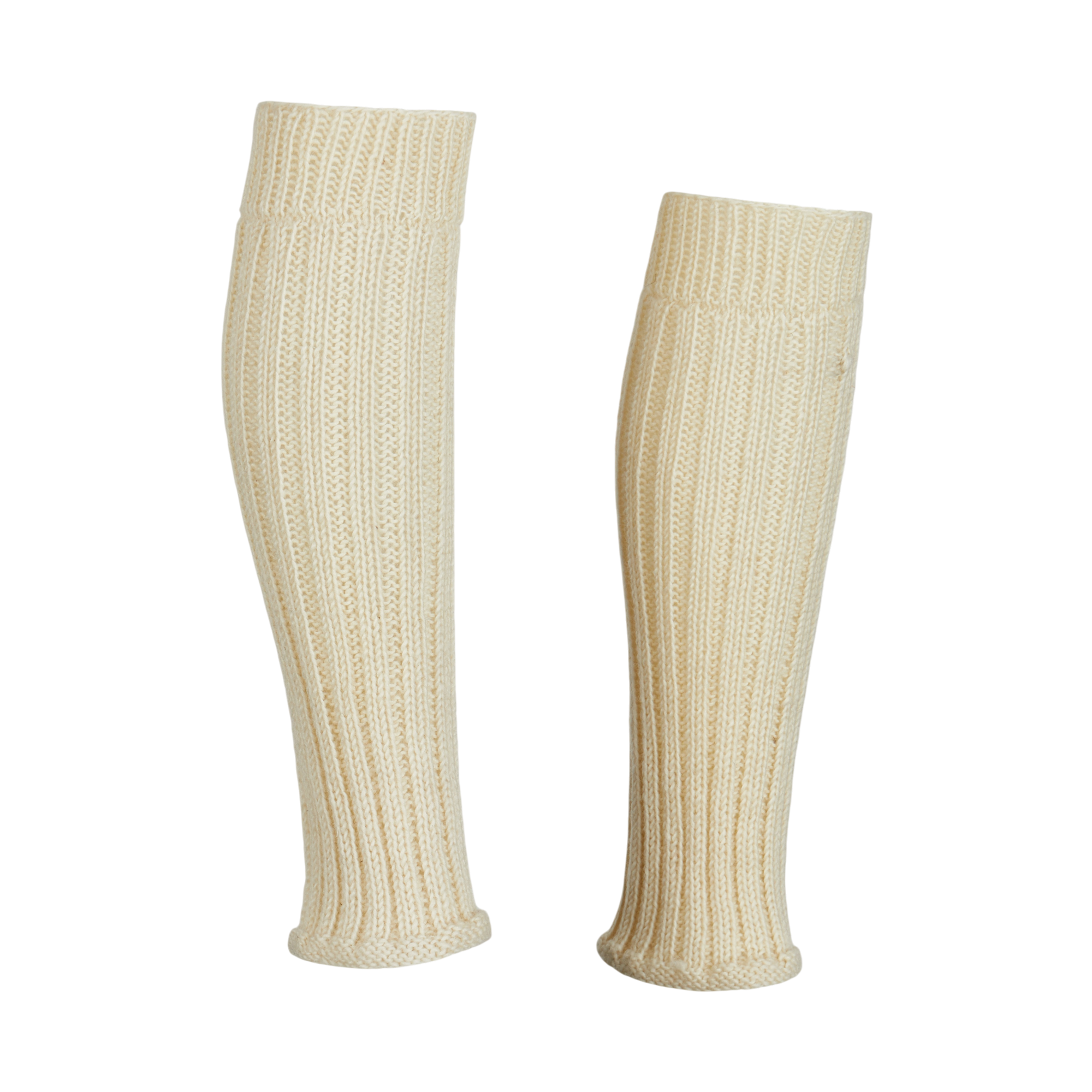 THC Schafwoll Stulpen weiß 3