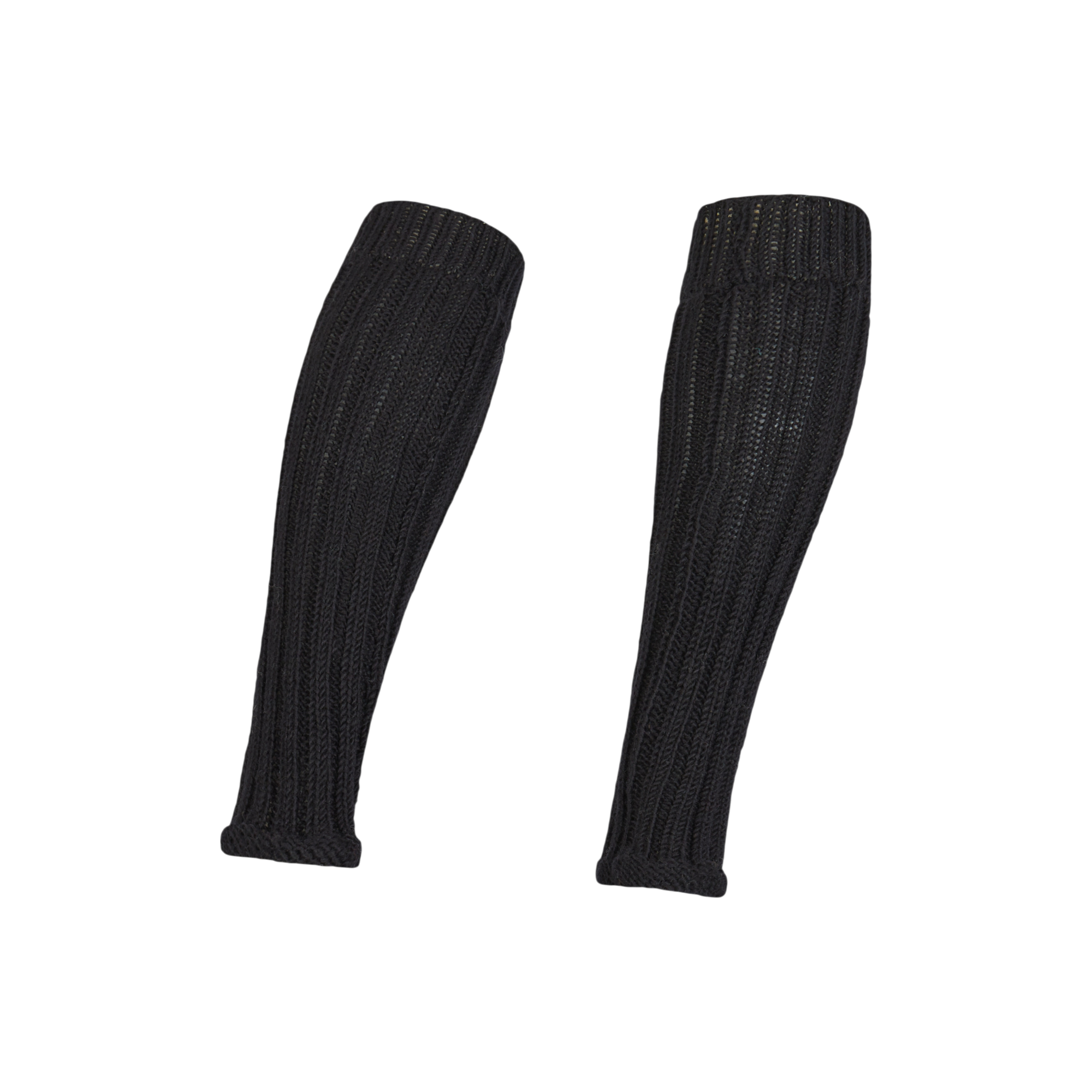 THC Schafwoll Stulpen schwarz