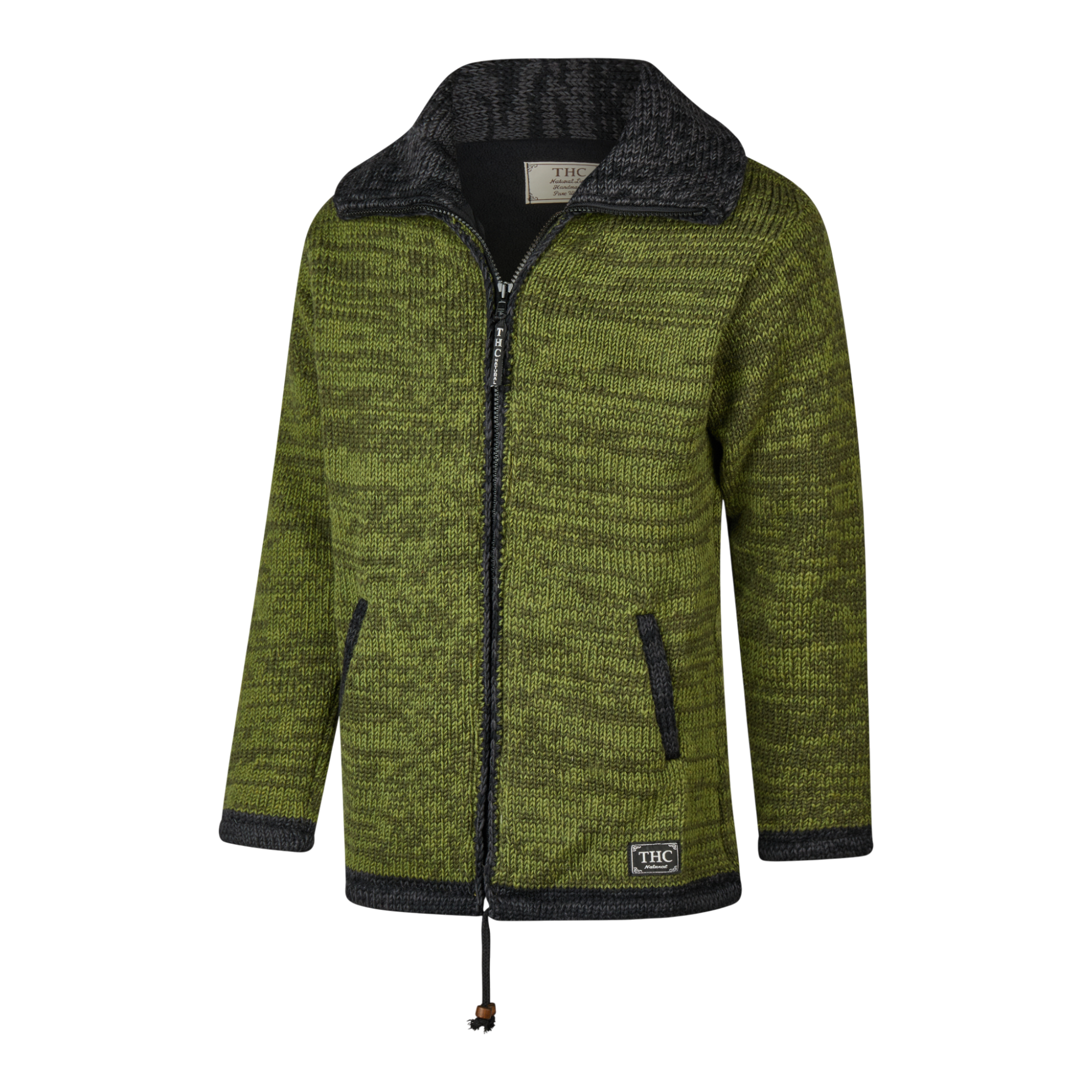 THC Strickmantel 904 grün 2