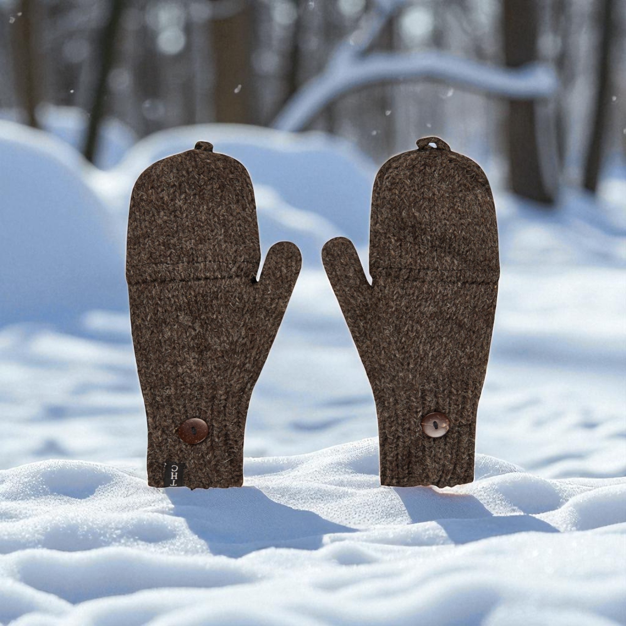 THC Klapphandschuhe 506 braun 4