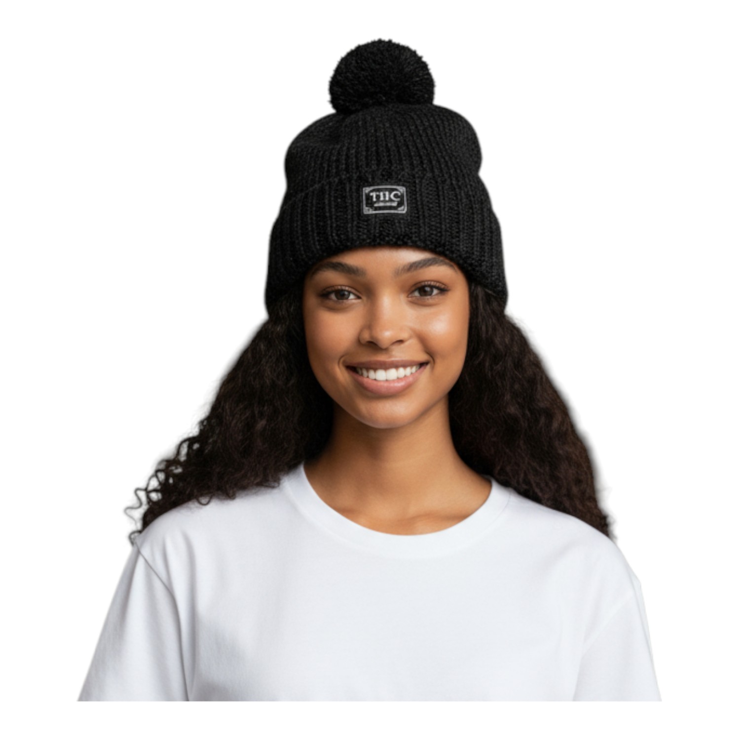 THC Schafwoll Pudelmütze 509 anthrazit 5