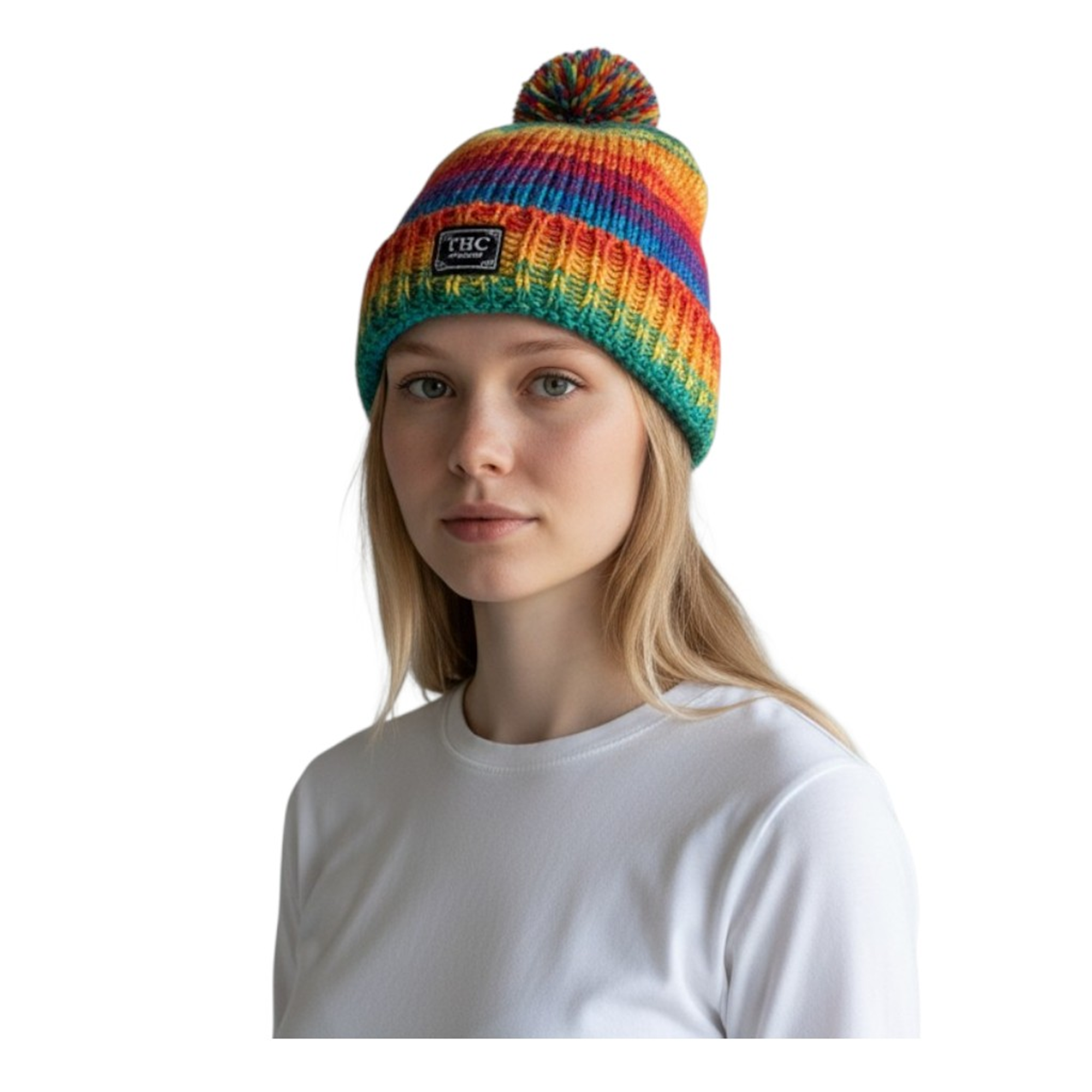 THC Schafwoll Pudelmütze 620 4