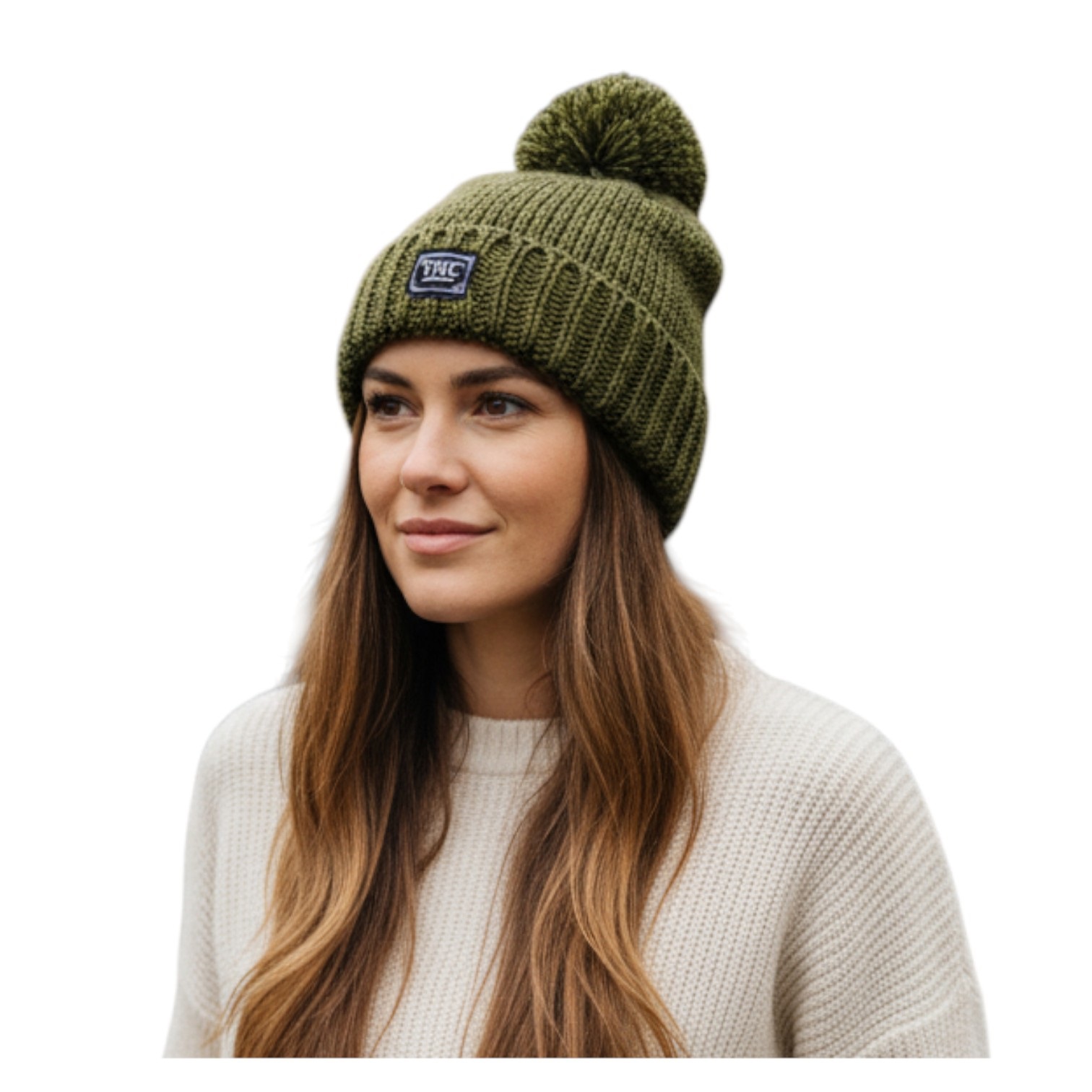 THC Schafwoll Pudelmütze 720 grün 5