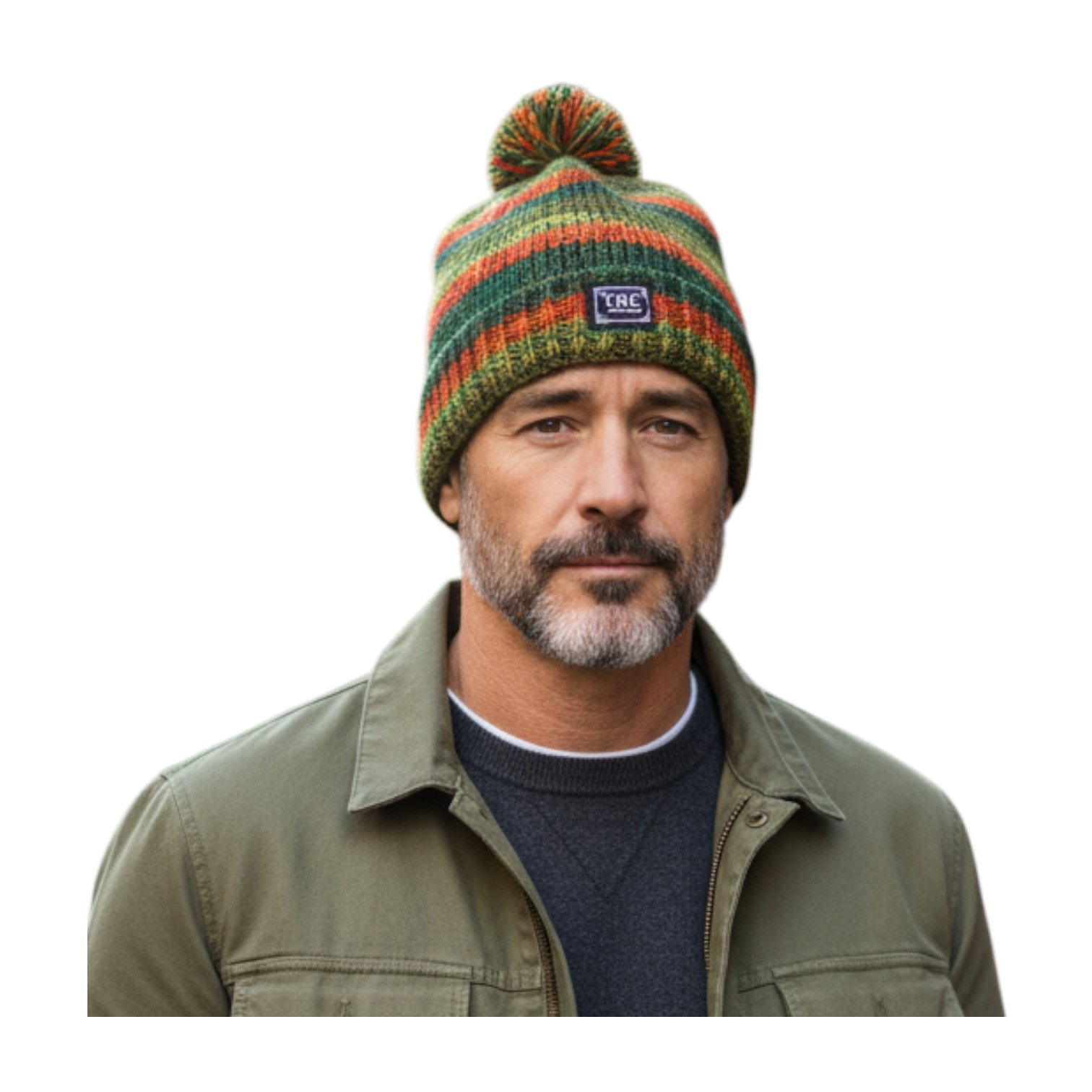 THC Schafwoll Pudelmütze 804 grün 4