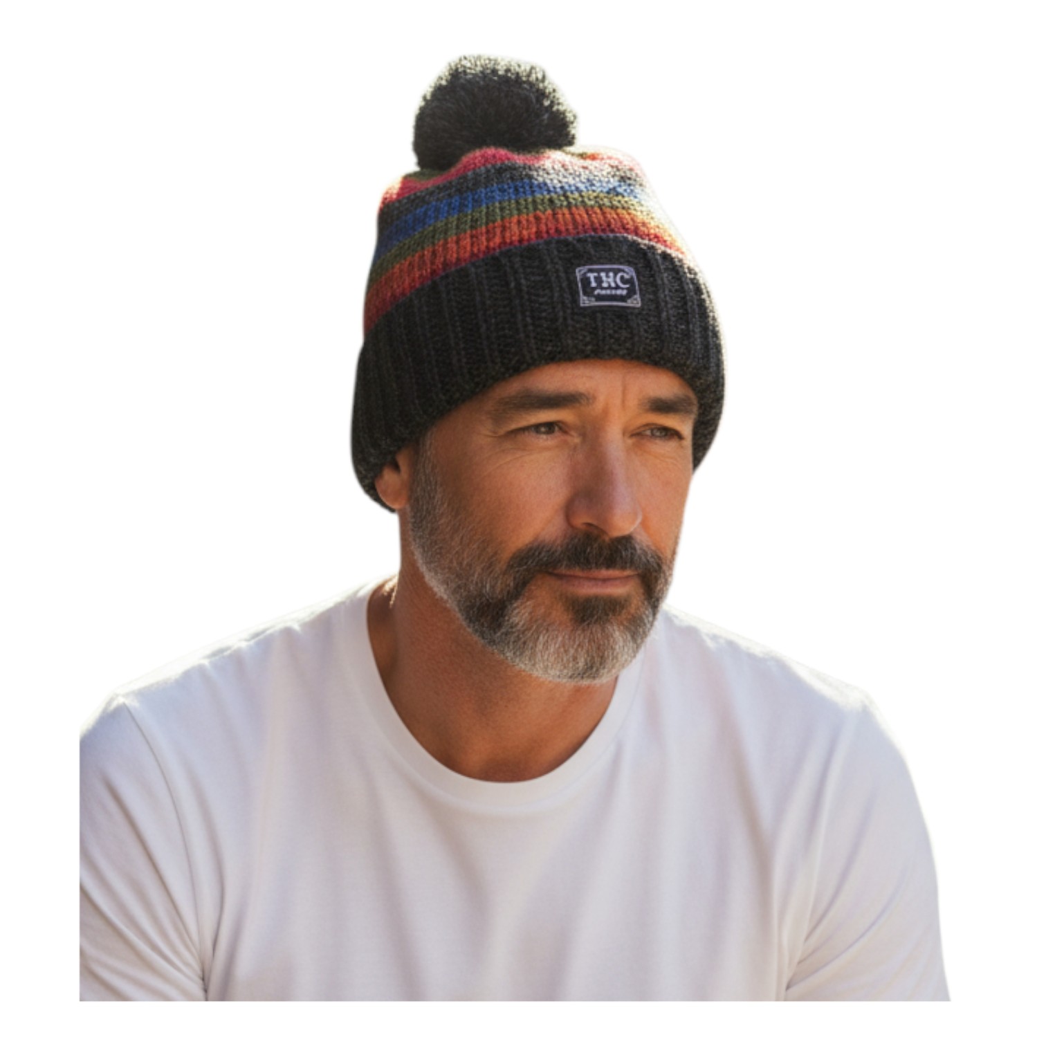 THC Schafwoll Pudelmütze 814 bunt 4