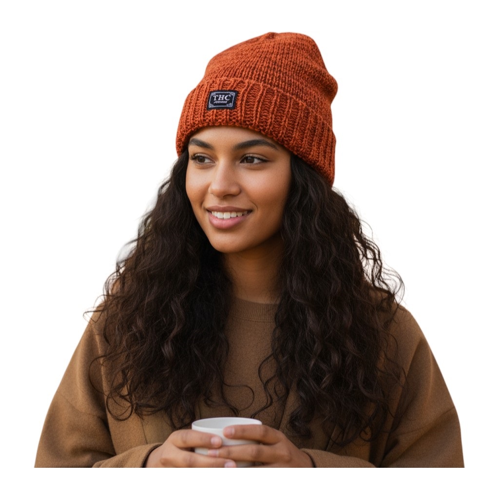 THC Schafwoll Rollcap 719 orange 5