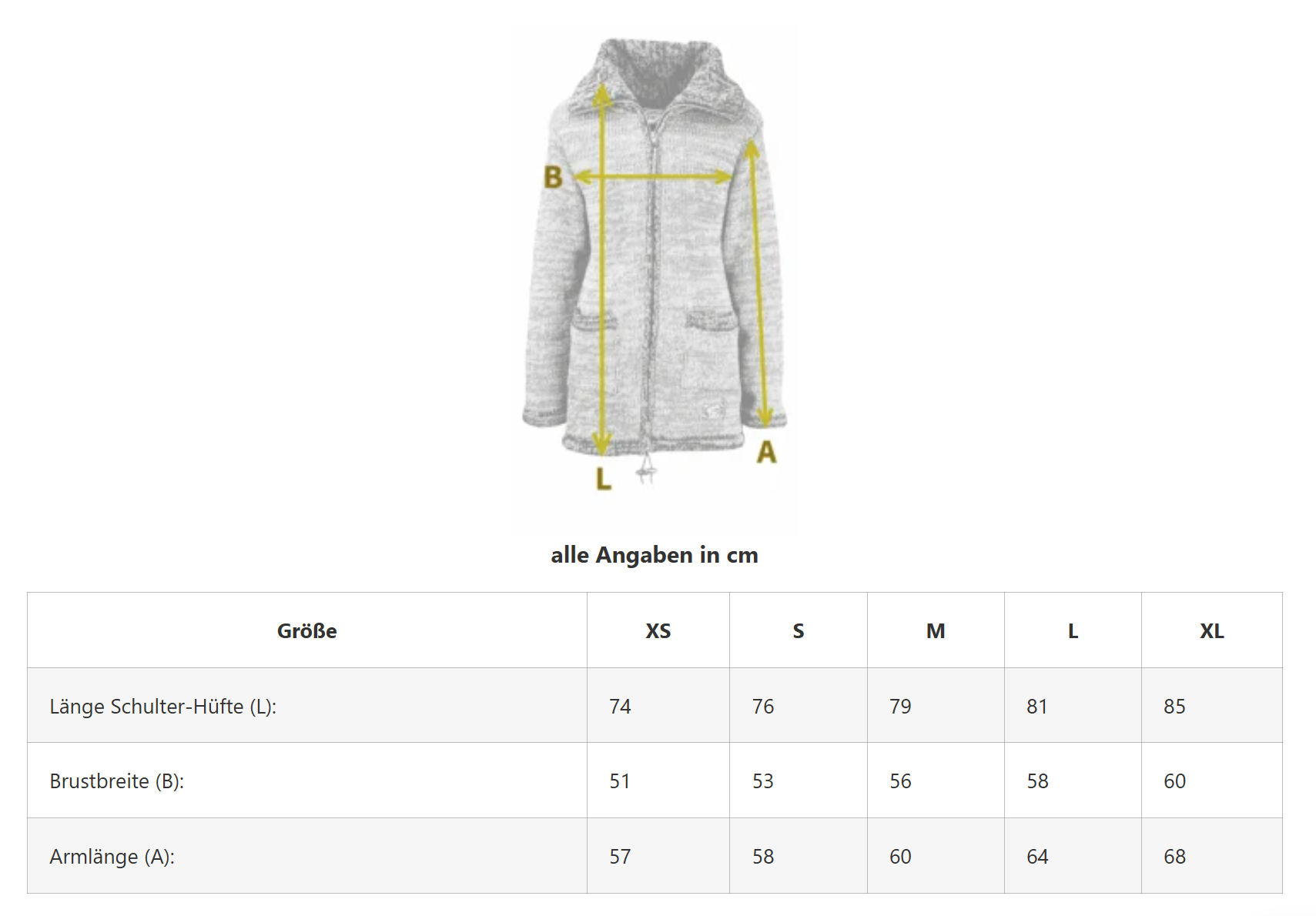 THC Strickmantel 904 grün – Bild 2