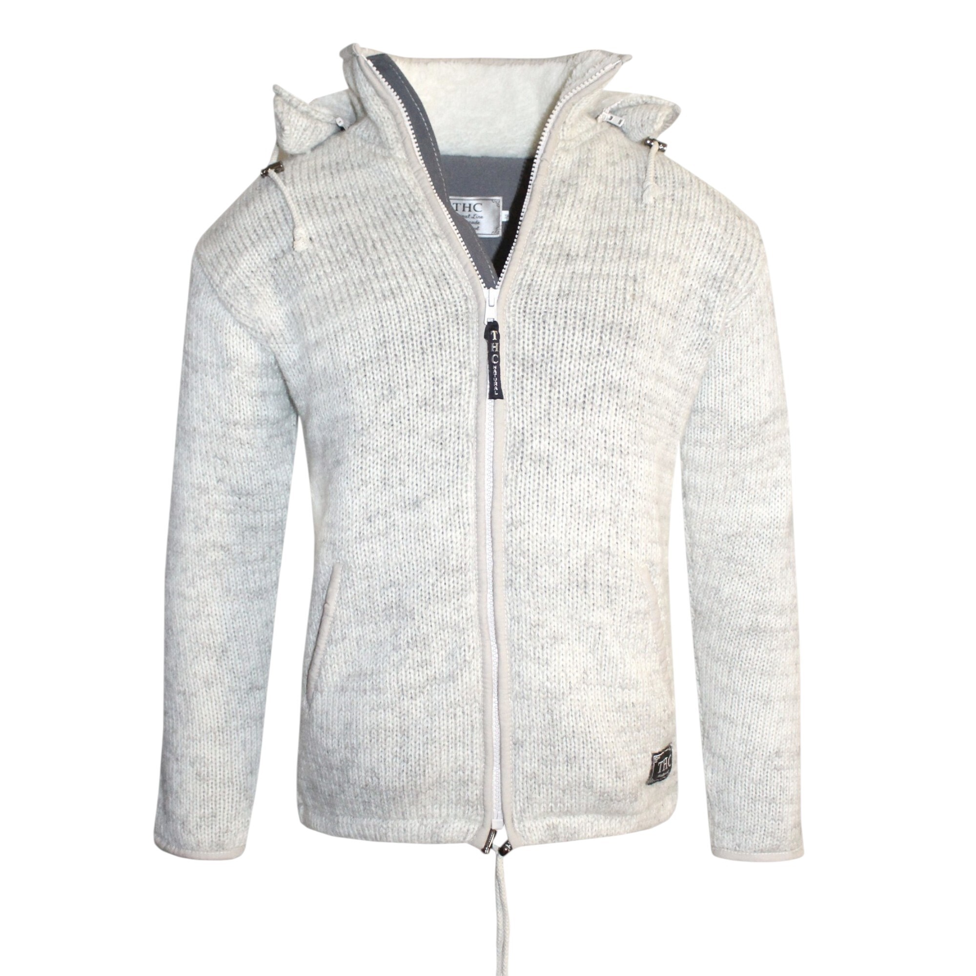 THC Strickjacke 623 weiß