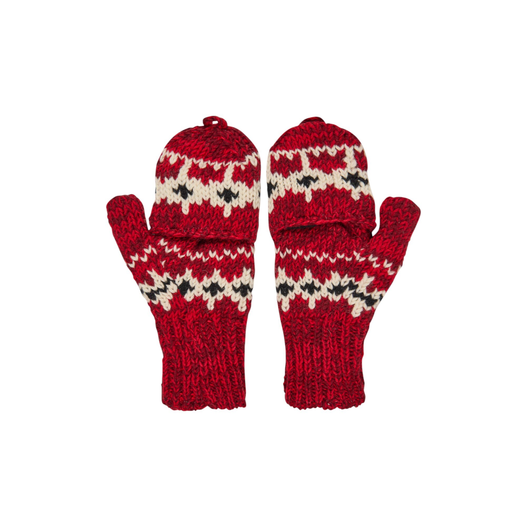 THC Klapphandschuhe 601 Norweger rot