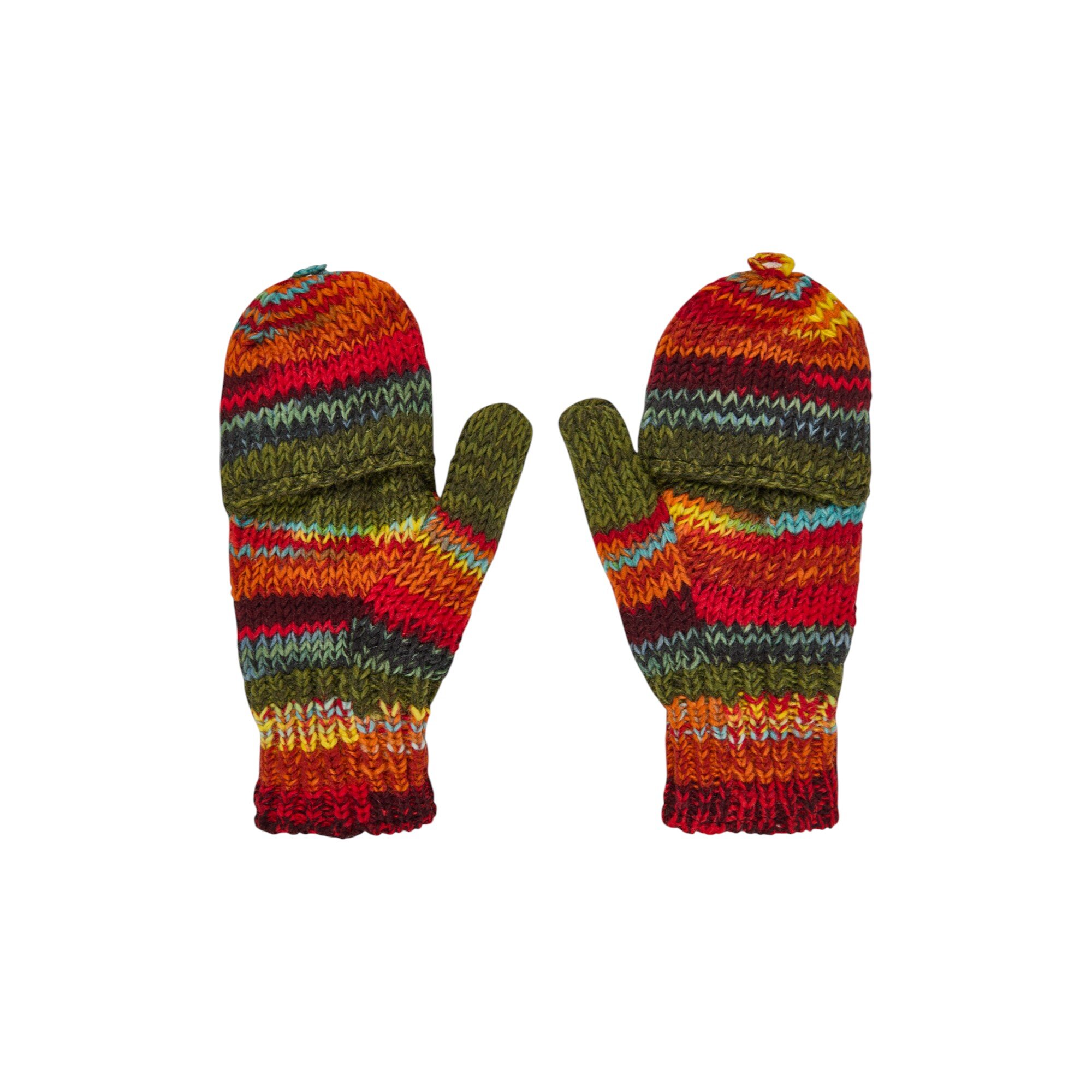 THC Klapphandschuhe 616 bunt