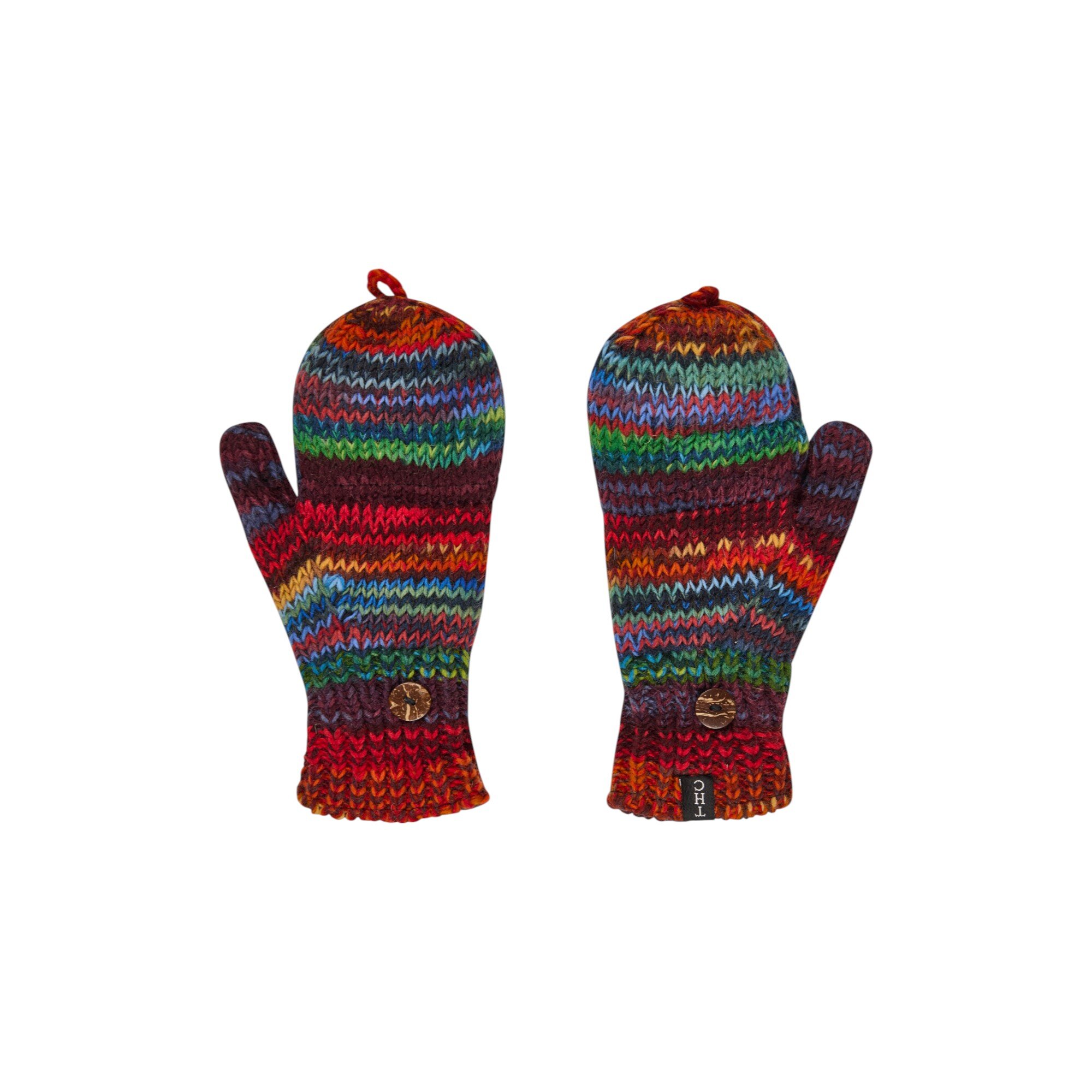 THC Klapphandschuhe 727 bunt