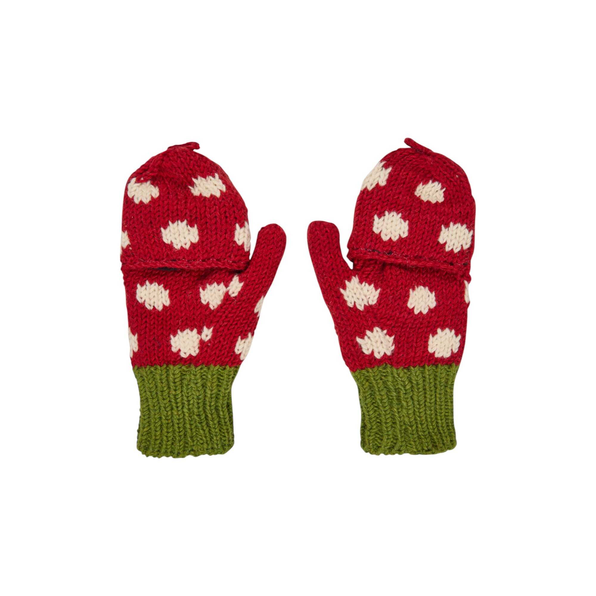 THC Klapphandschuhe 841 gepunktet