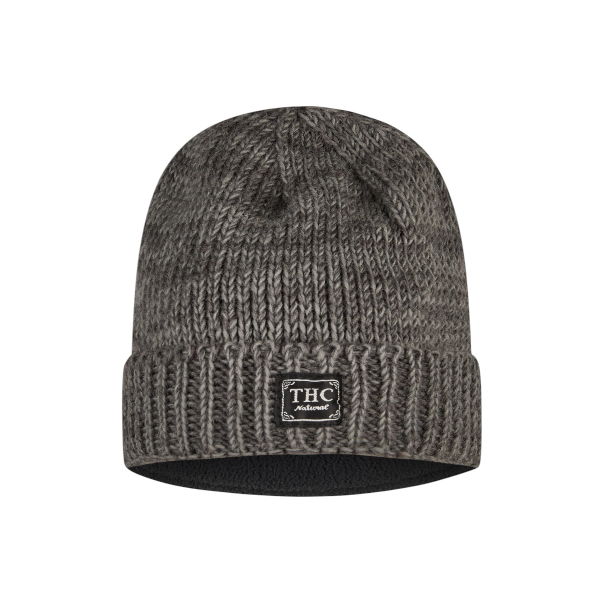 THC Schafwoll Rollcap 725 grau