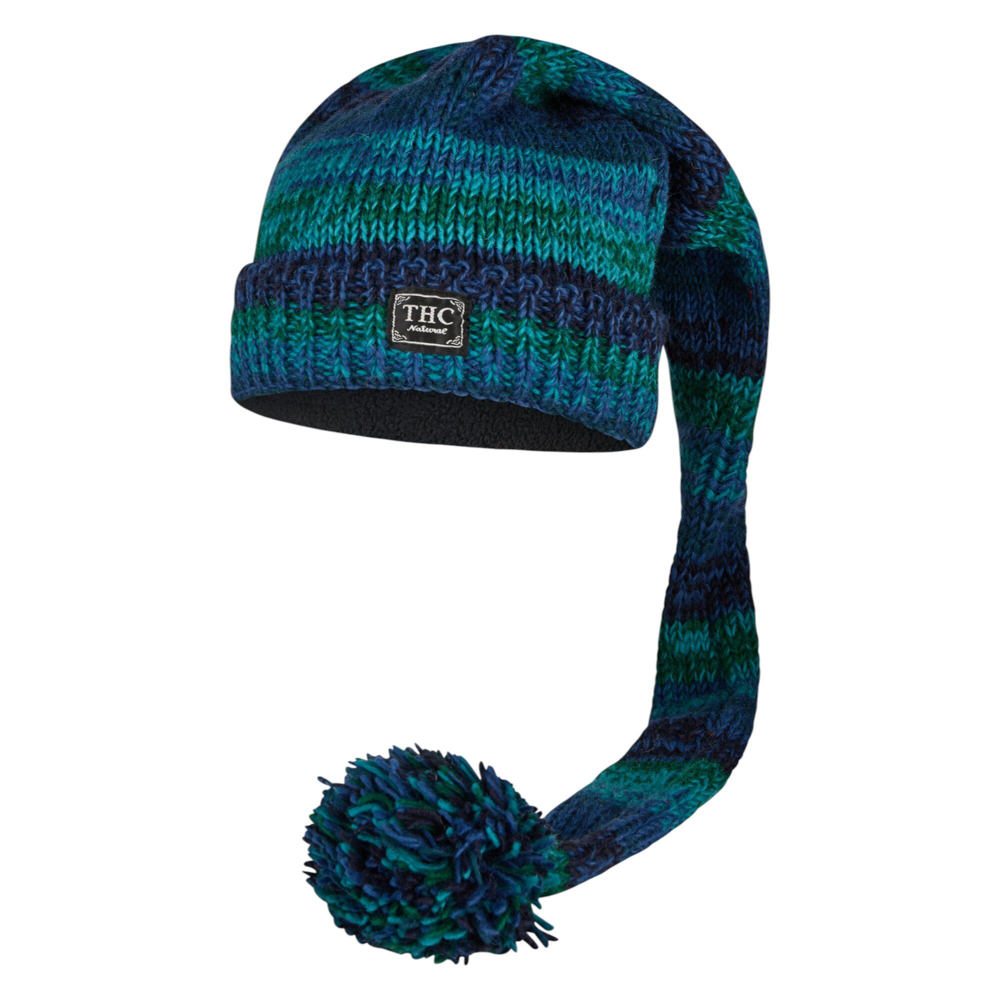 THC Schafwoll Zipfelmütze 806 blau