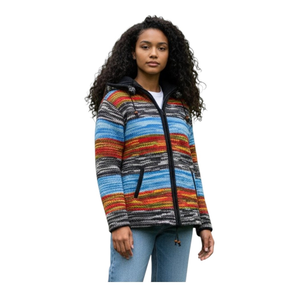 THC Schafwoll Strickjacke 820 4