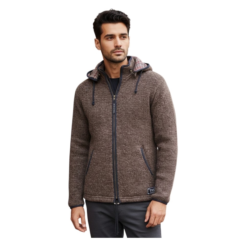THC Strickjacke 836 Baumwollfutter-Mix