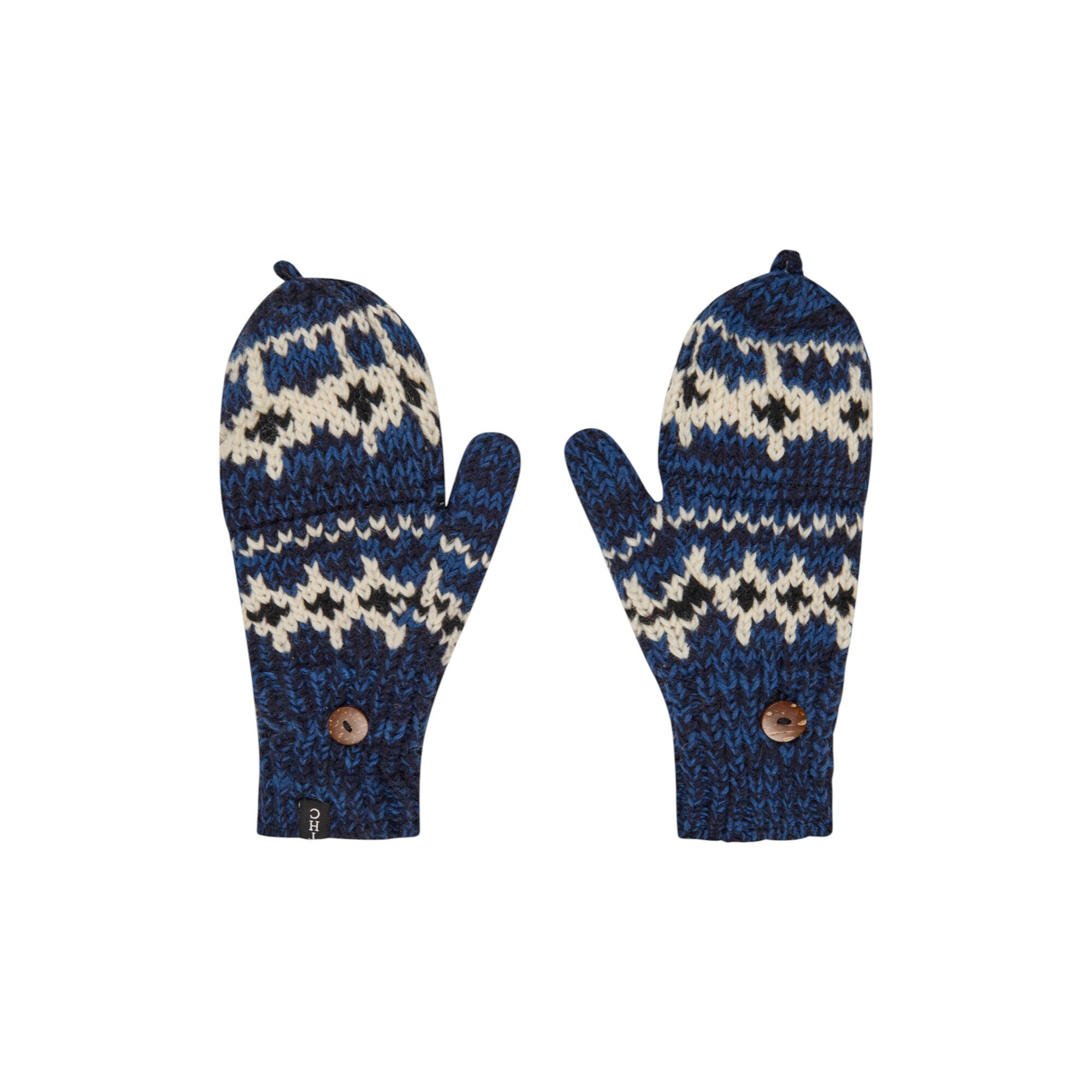 THC Klapphandschuhe 605 Norweger blau