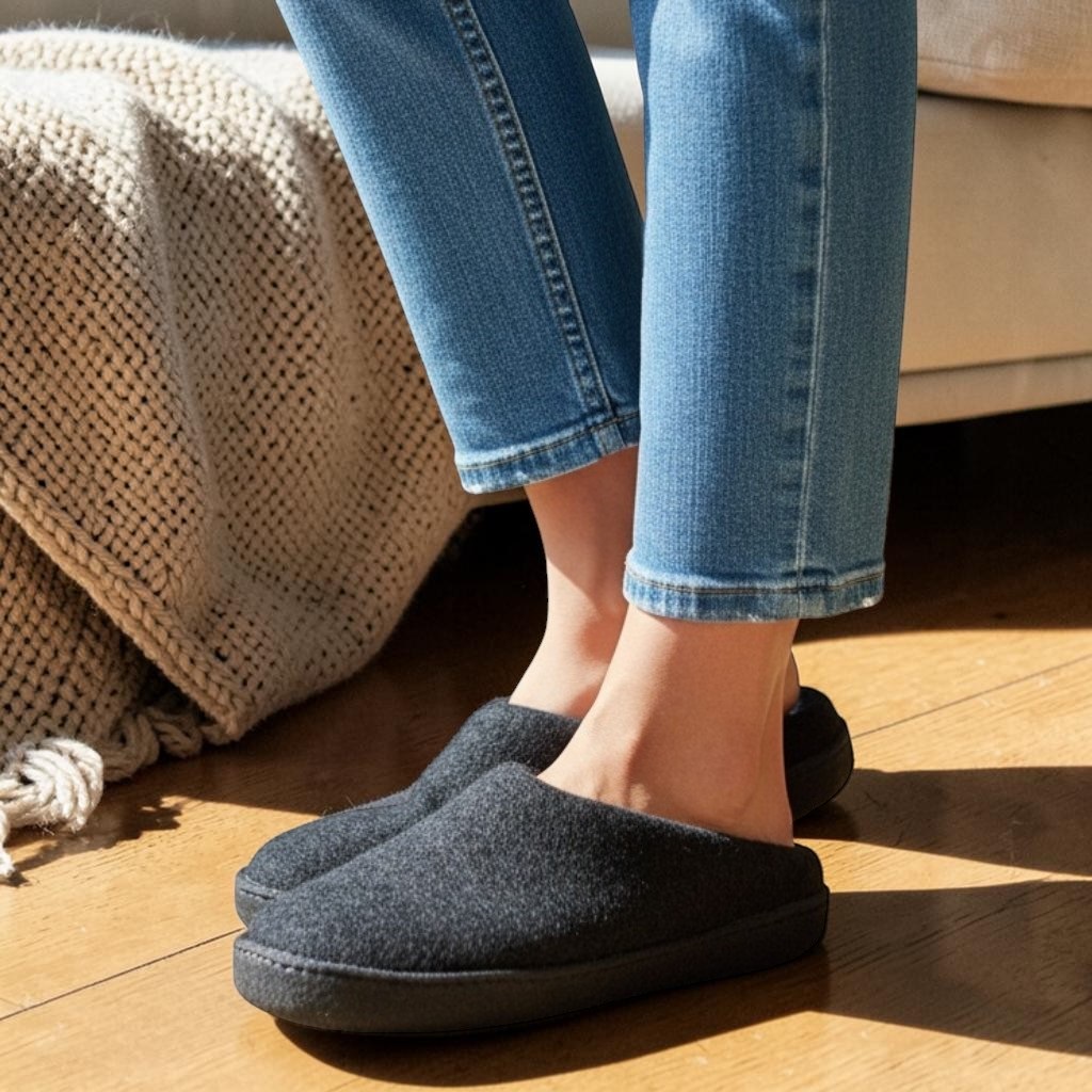 THC Pantoffel Slipper schwarz 6