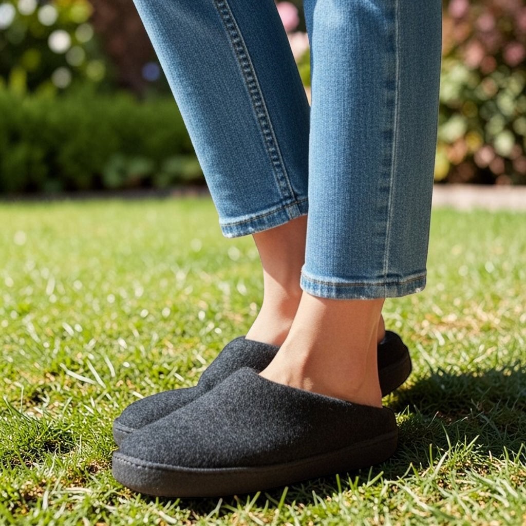 THC Pantoffel Slipper schwarz 7
