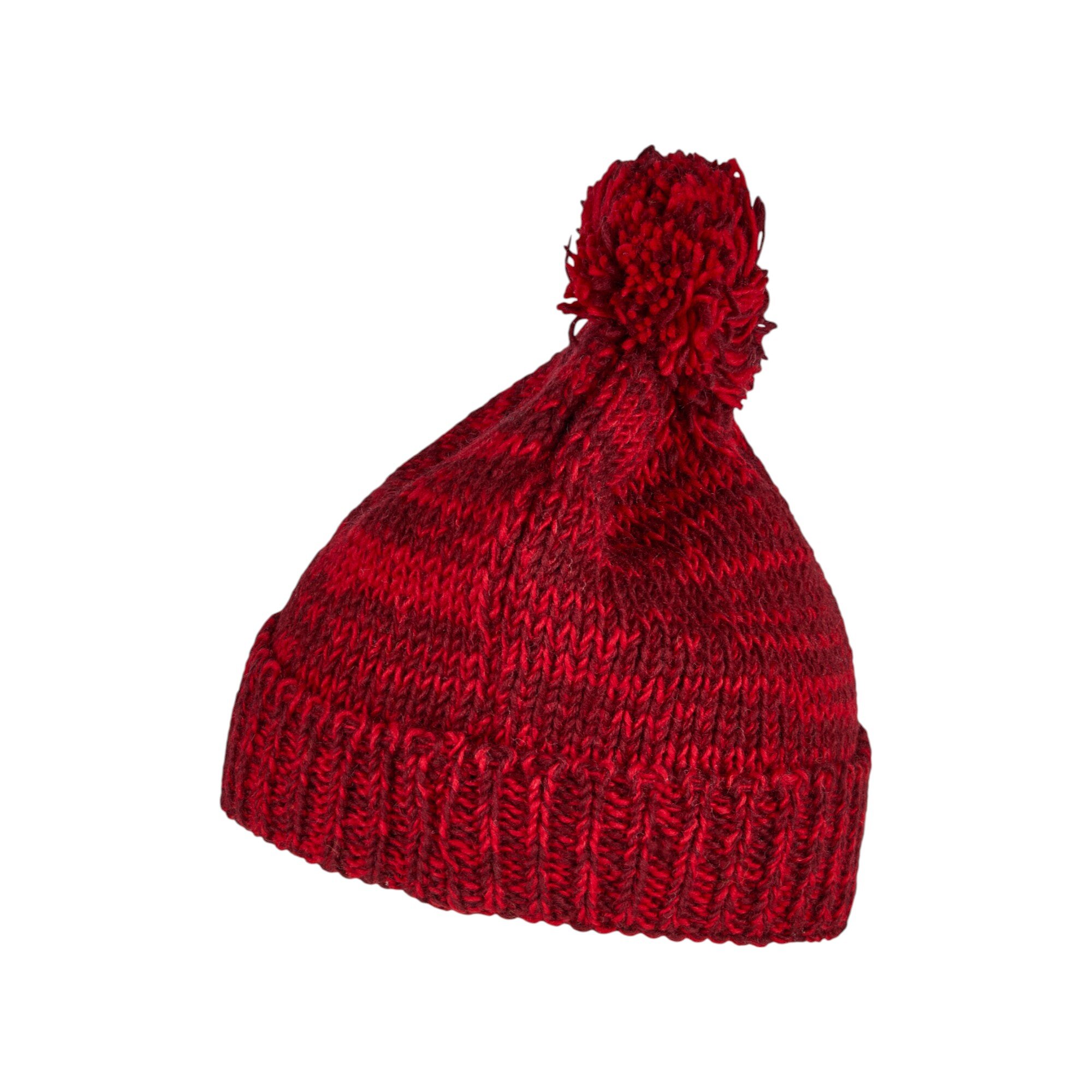 THC Schafwoll Pudelmütze 715 rot