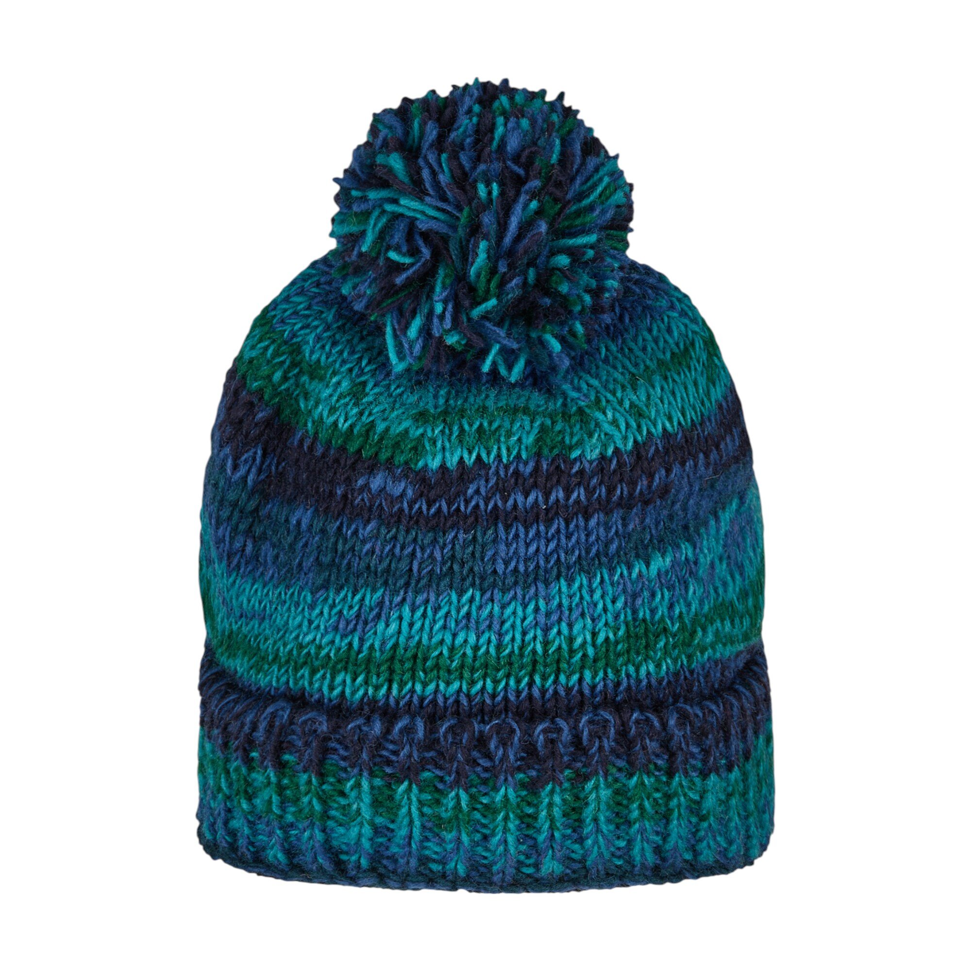 THC Schafwoll Pudelmütze 806 blau 3