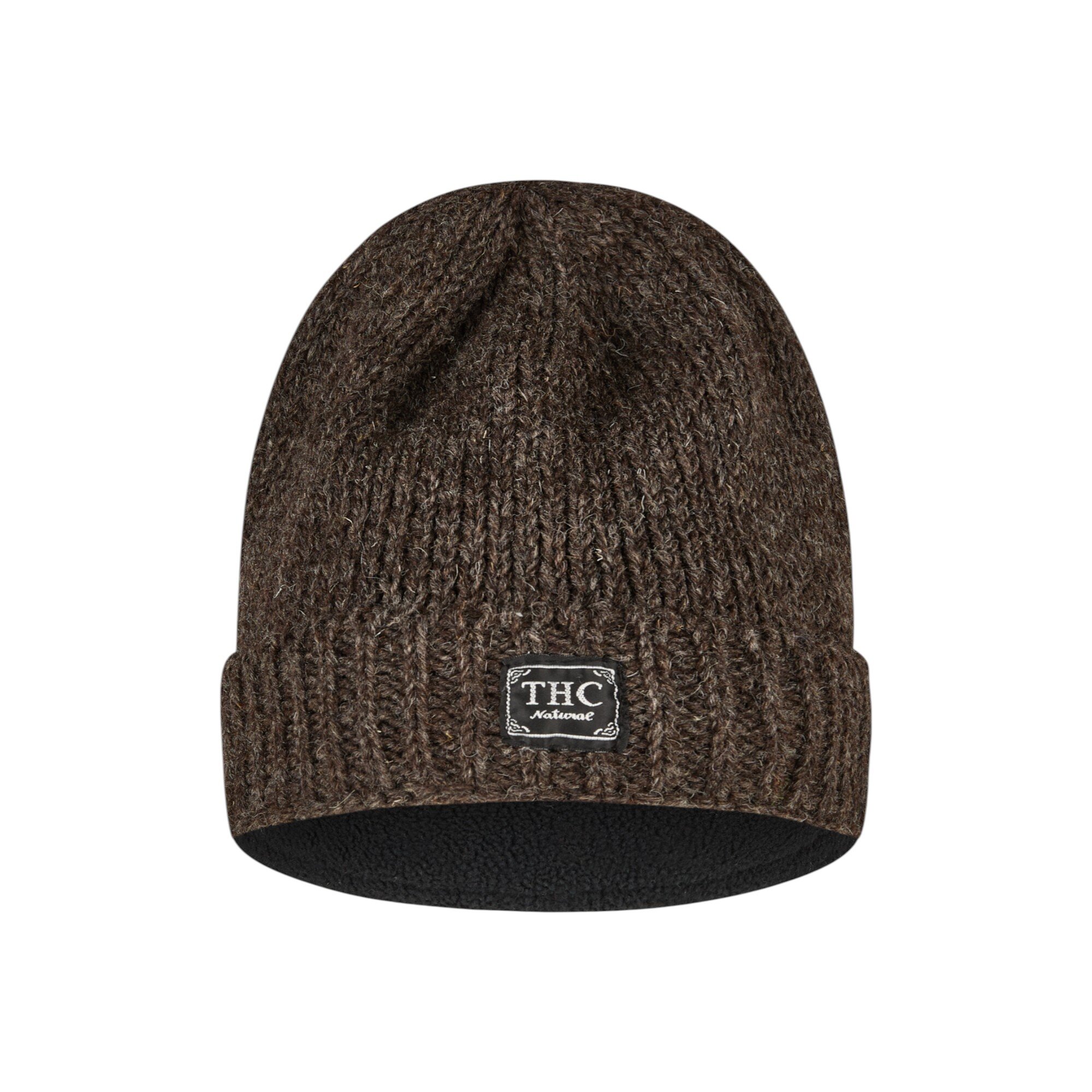 THC Schafwoll Rollcap 506 braun