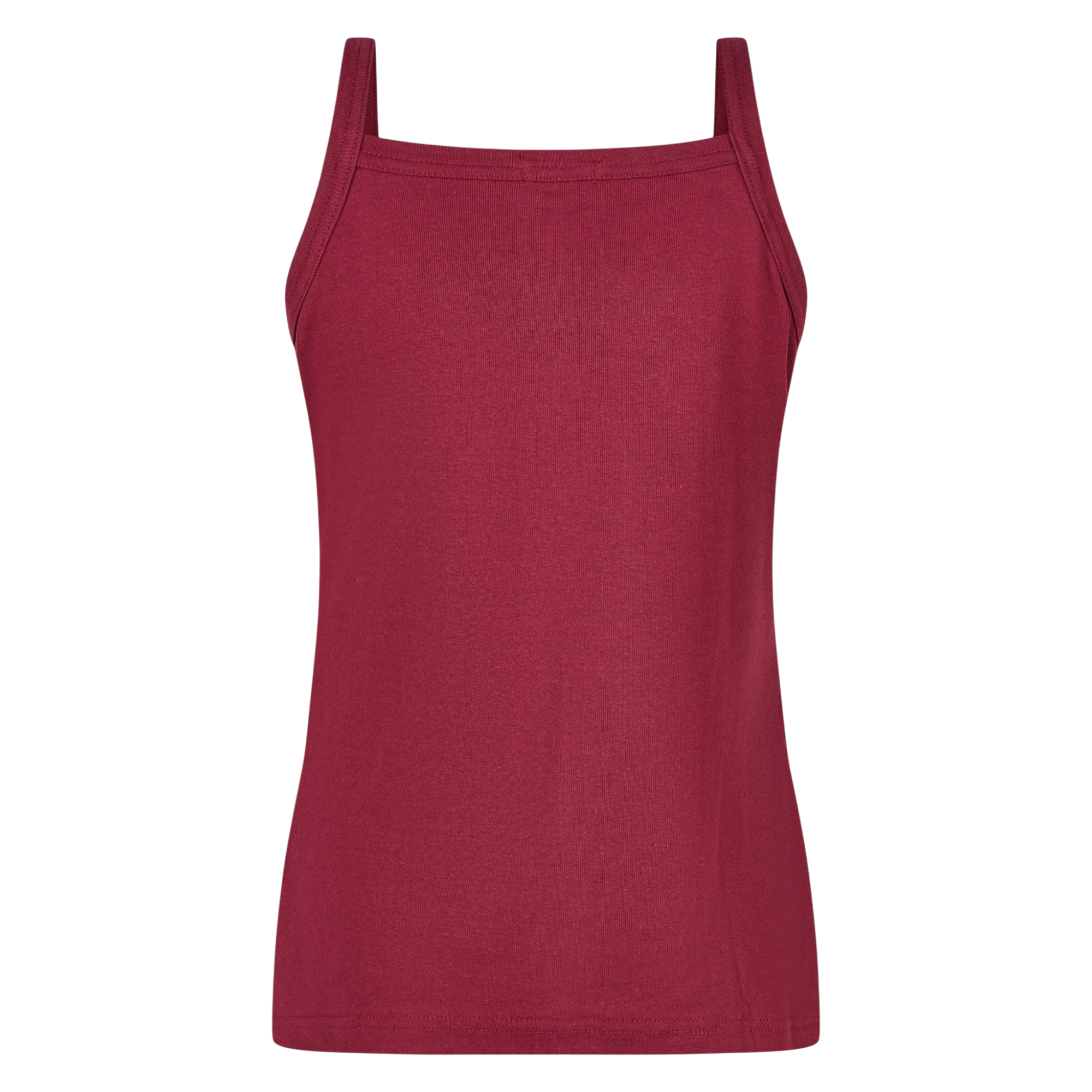 Baumwoll Hippie Mandala Tanktop mit Cutwork rot 3