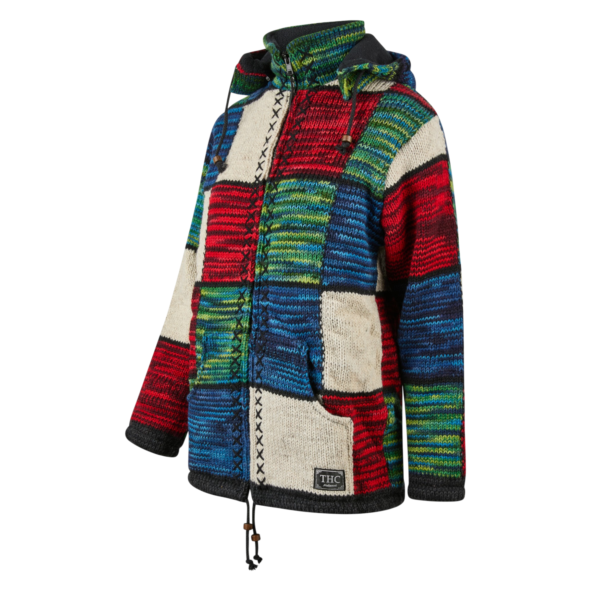 THC Strickjacke 803 Quadrate