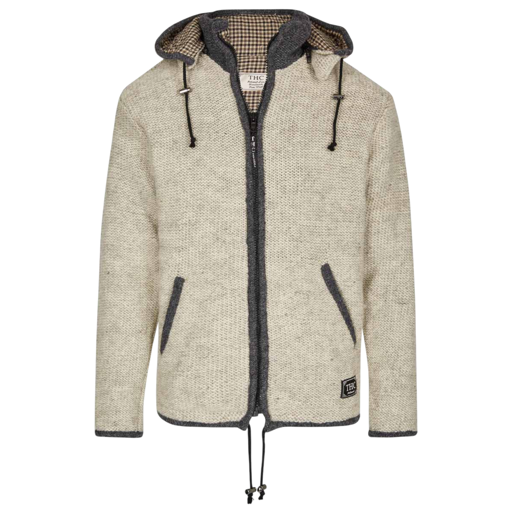 THC Strickjacke 835 Baumwollfutter-Mix