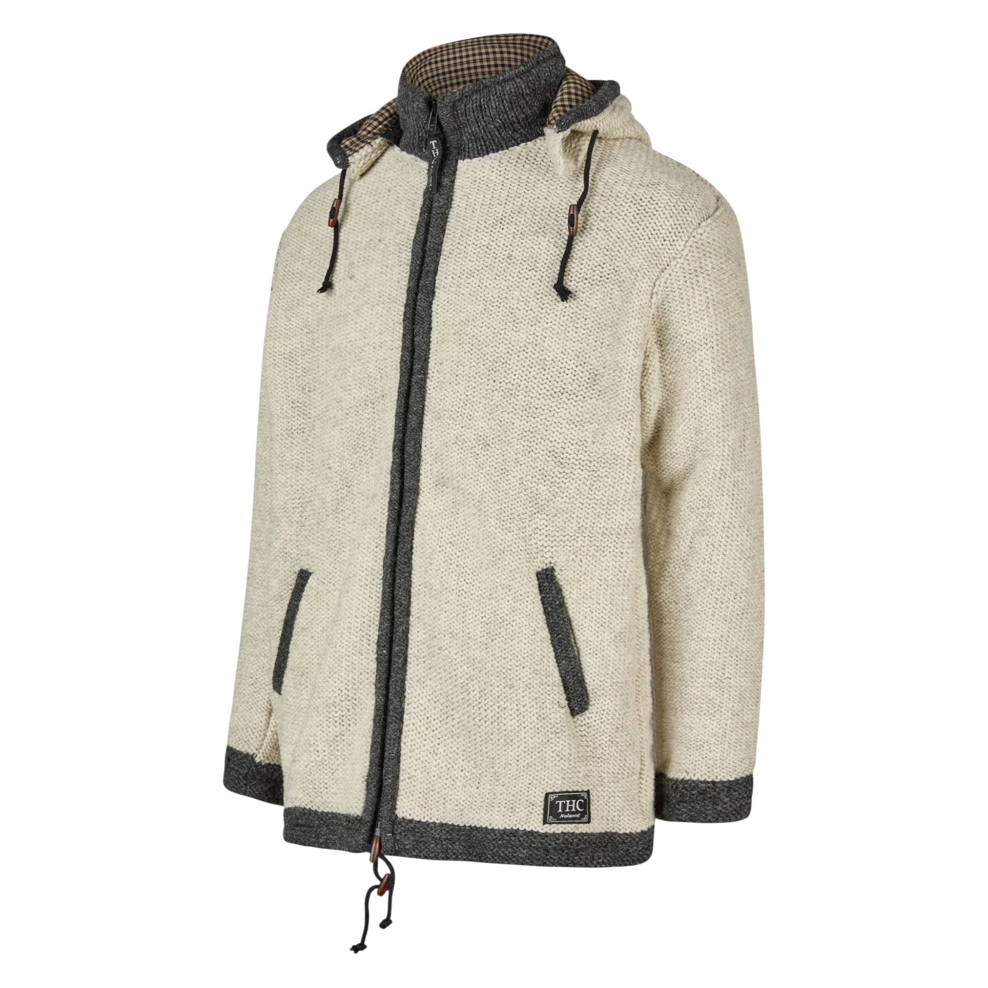 THC Strickjacke 835 Baumwollfutter-Mix