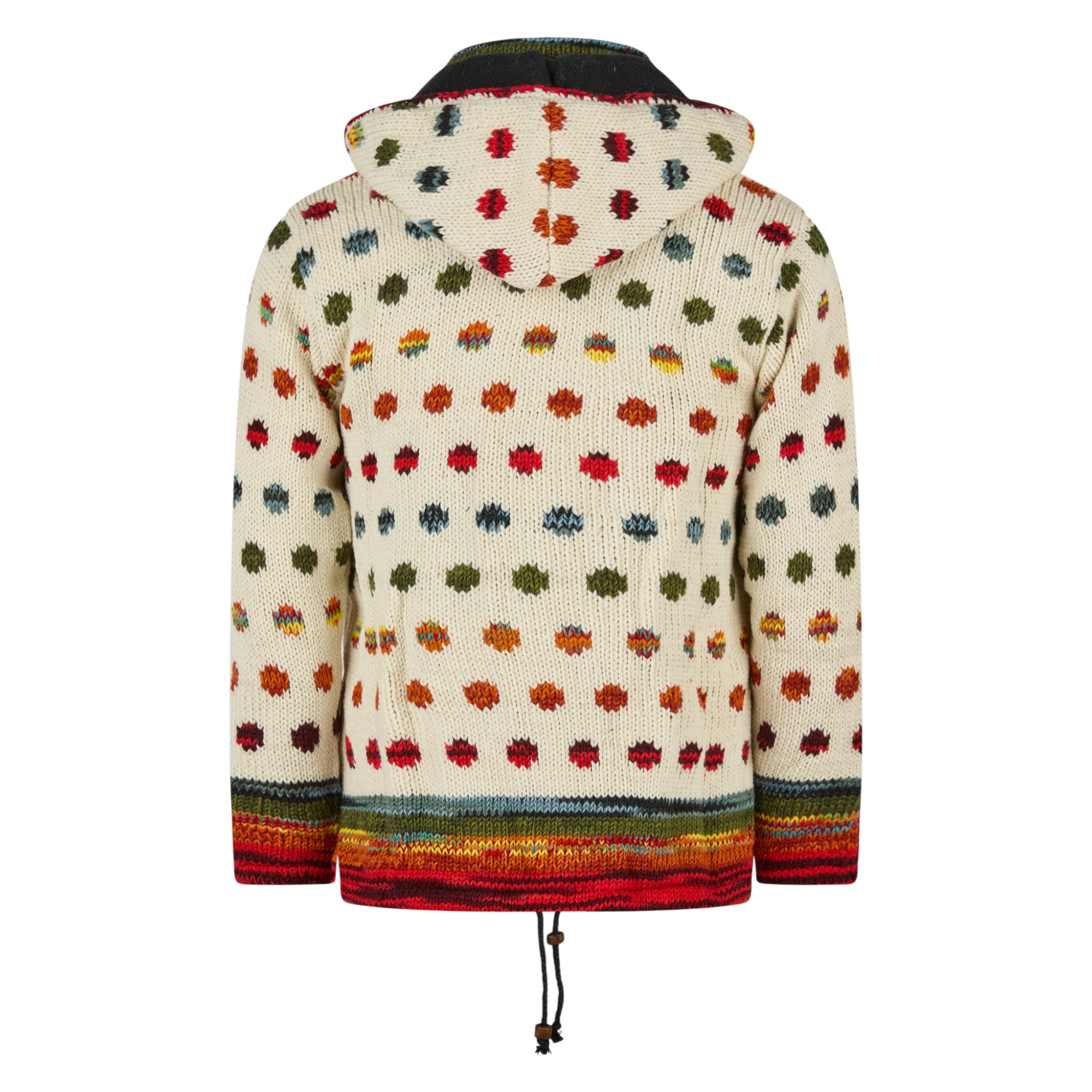 THC Schafwollstrickjacke 840 gepunktet – Bild 3
