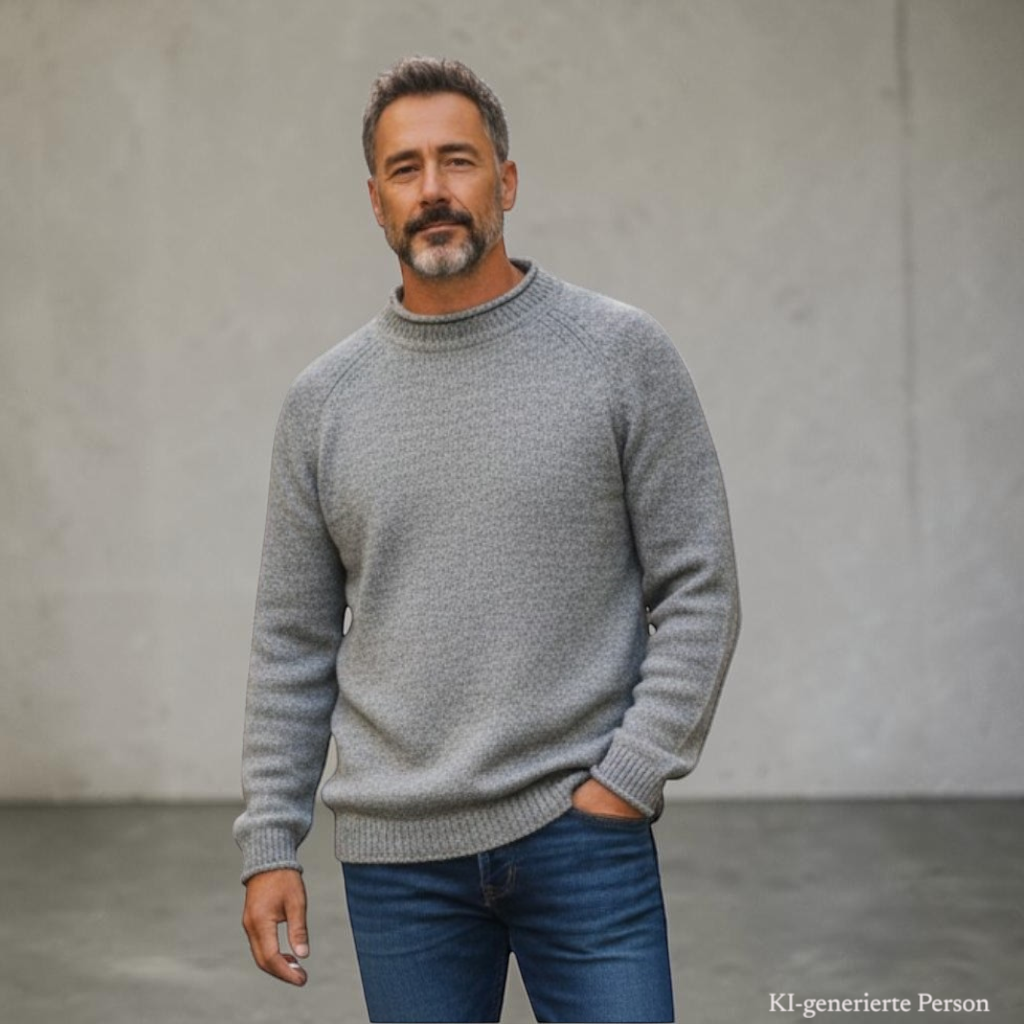 THC Feinstrick Wollpullover 002 KI-Generiert Modell 5
