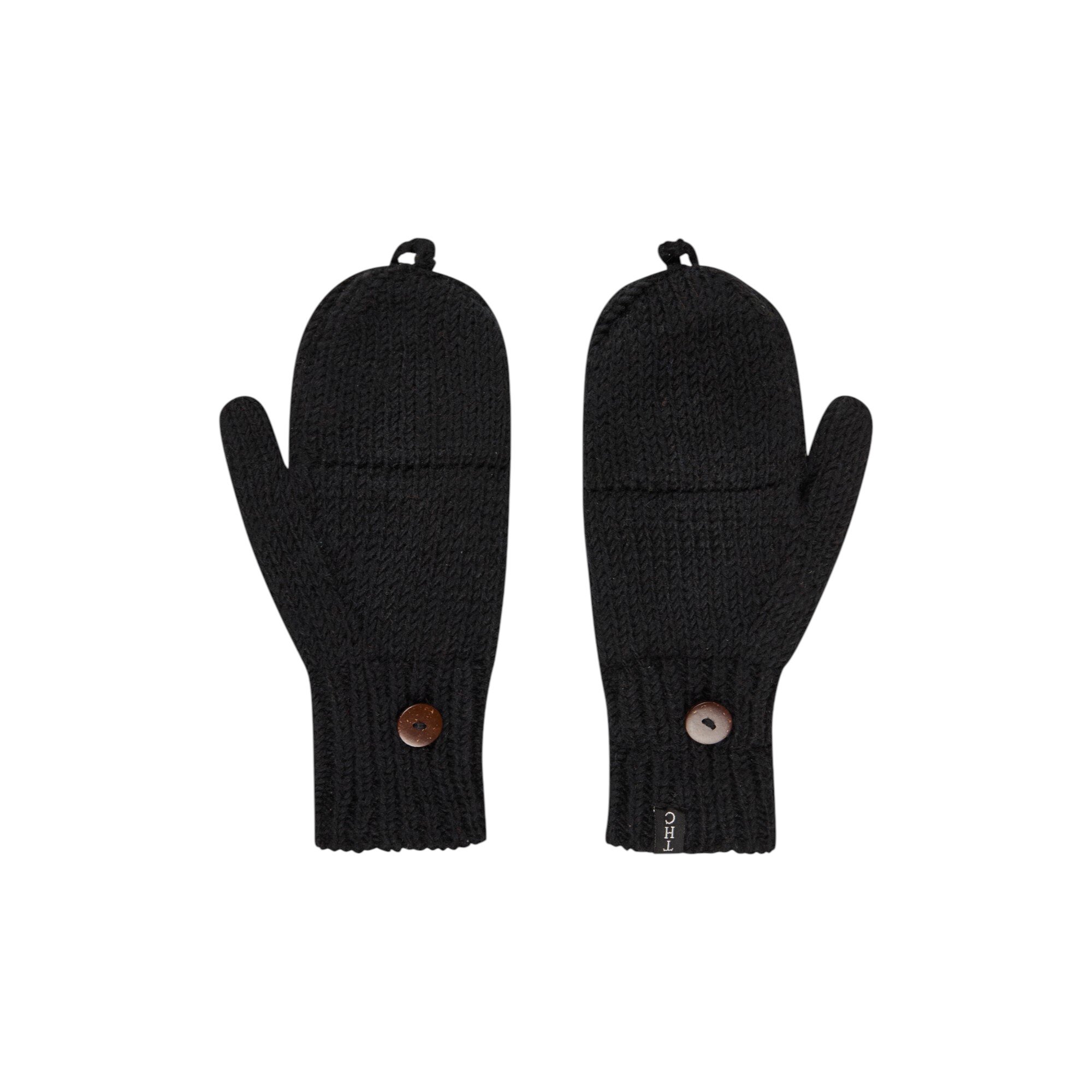 THC Klapphandschuhe 721 schwarz