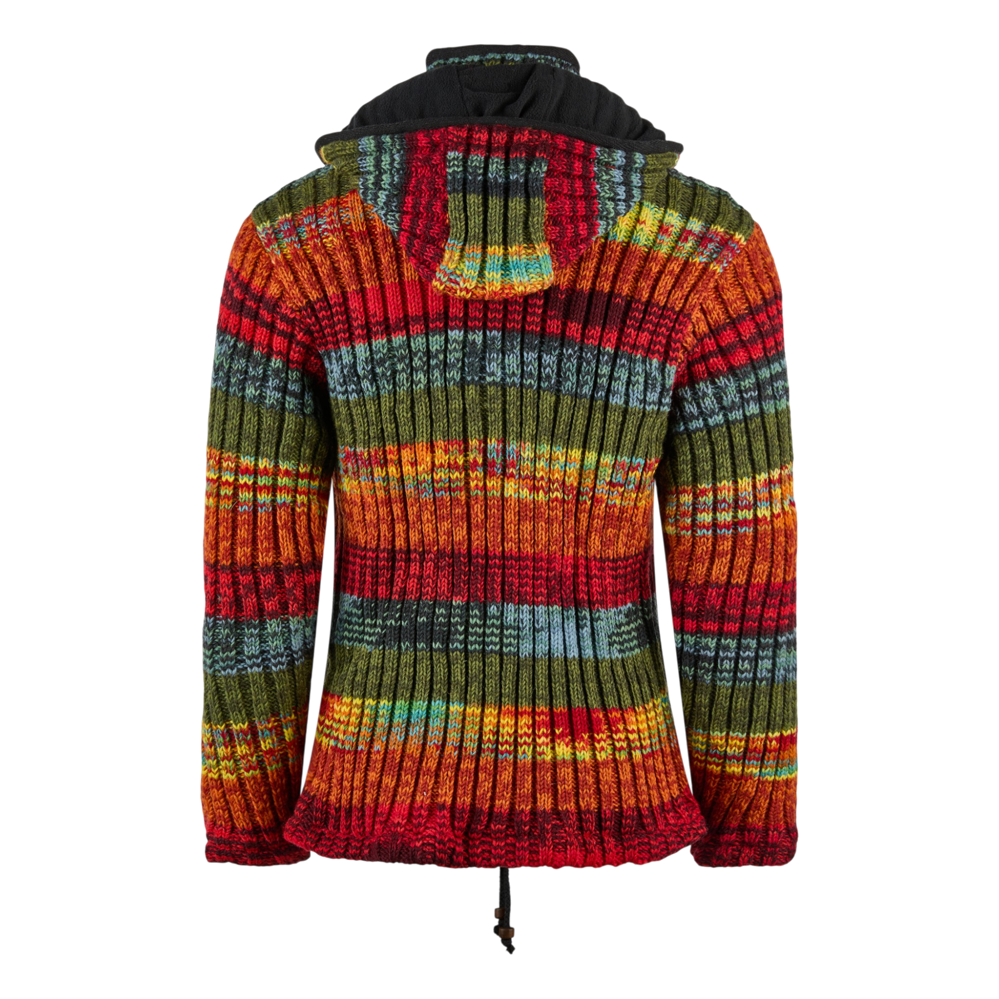 THC Schafwoll Strickjacke bunt 726 – Bild 3